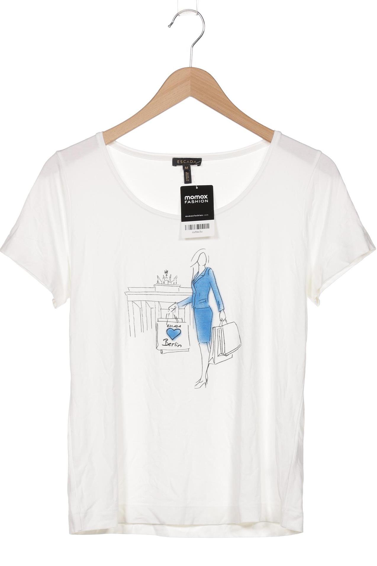 

Escada Damen T-Shirt, weiß, Gr. 38