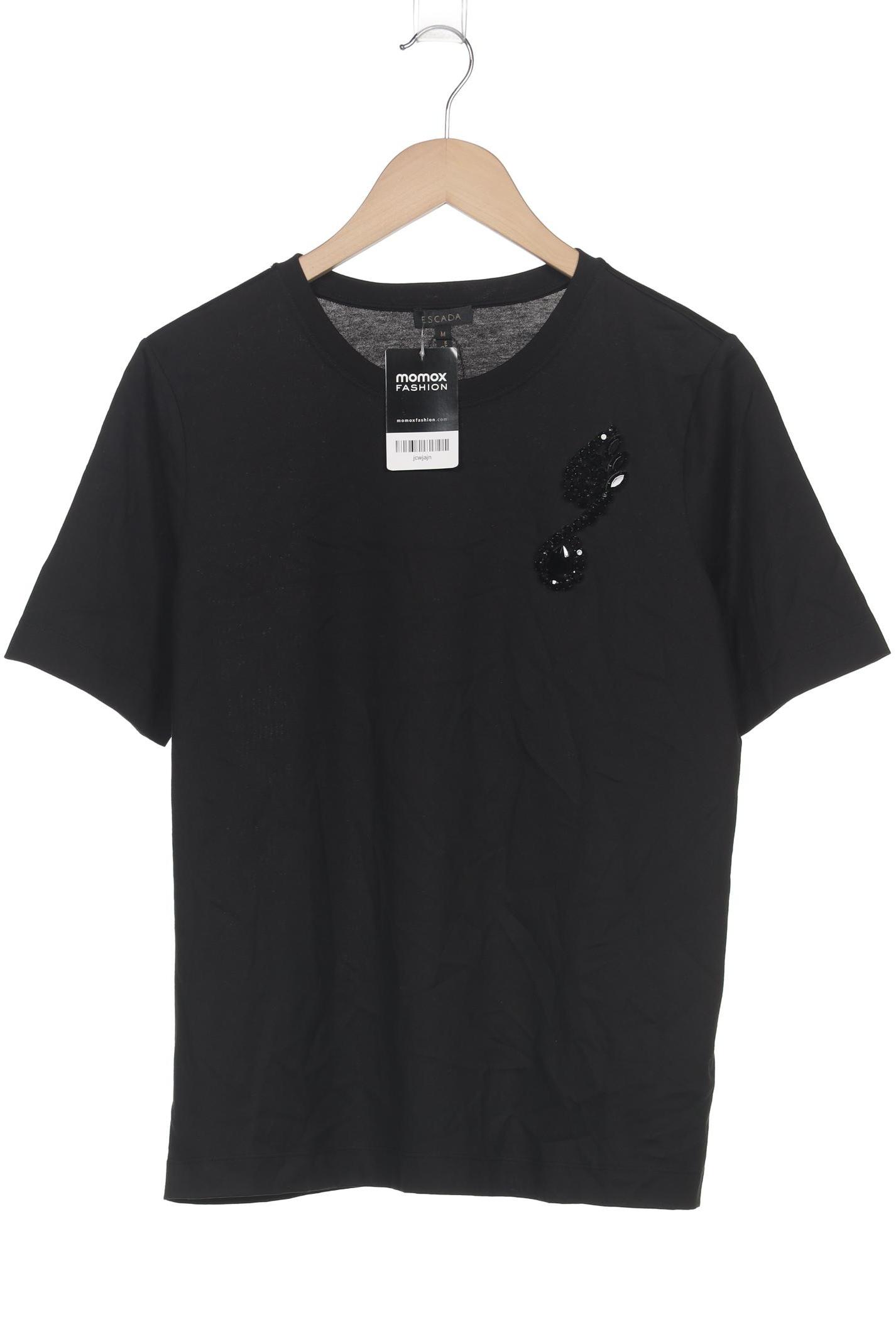 

Escada Damen T-Shirt, schwarz, Gr. 38