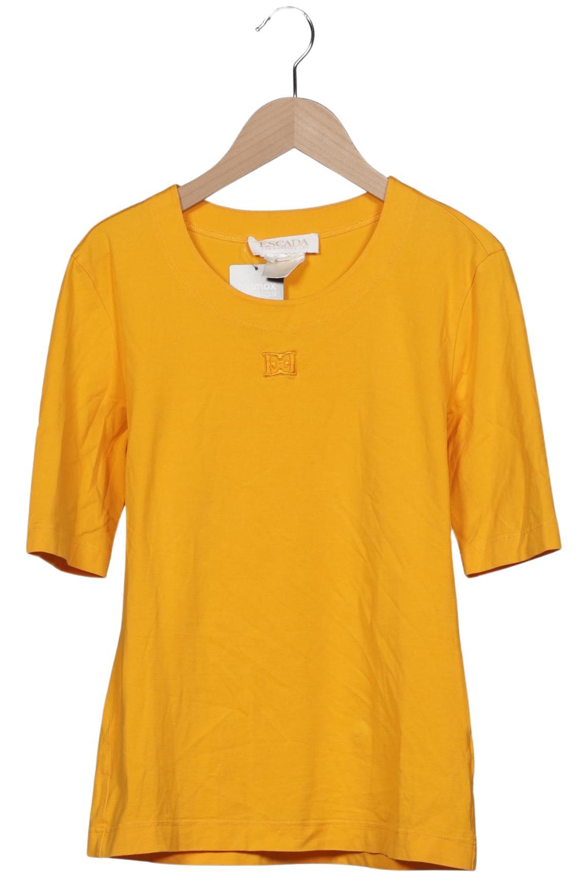 

Escada Damen T-Shirt, gelb, Gr. 36