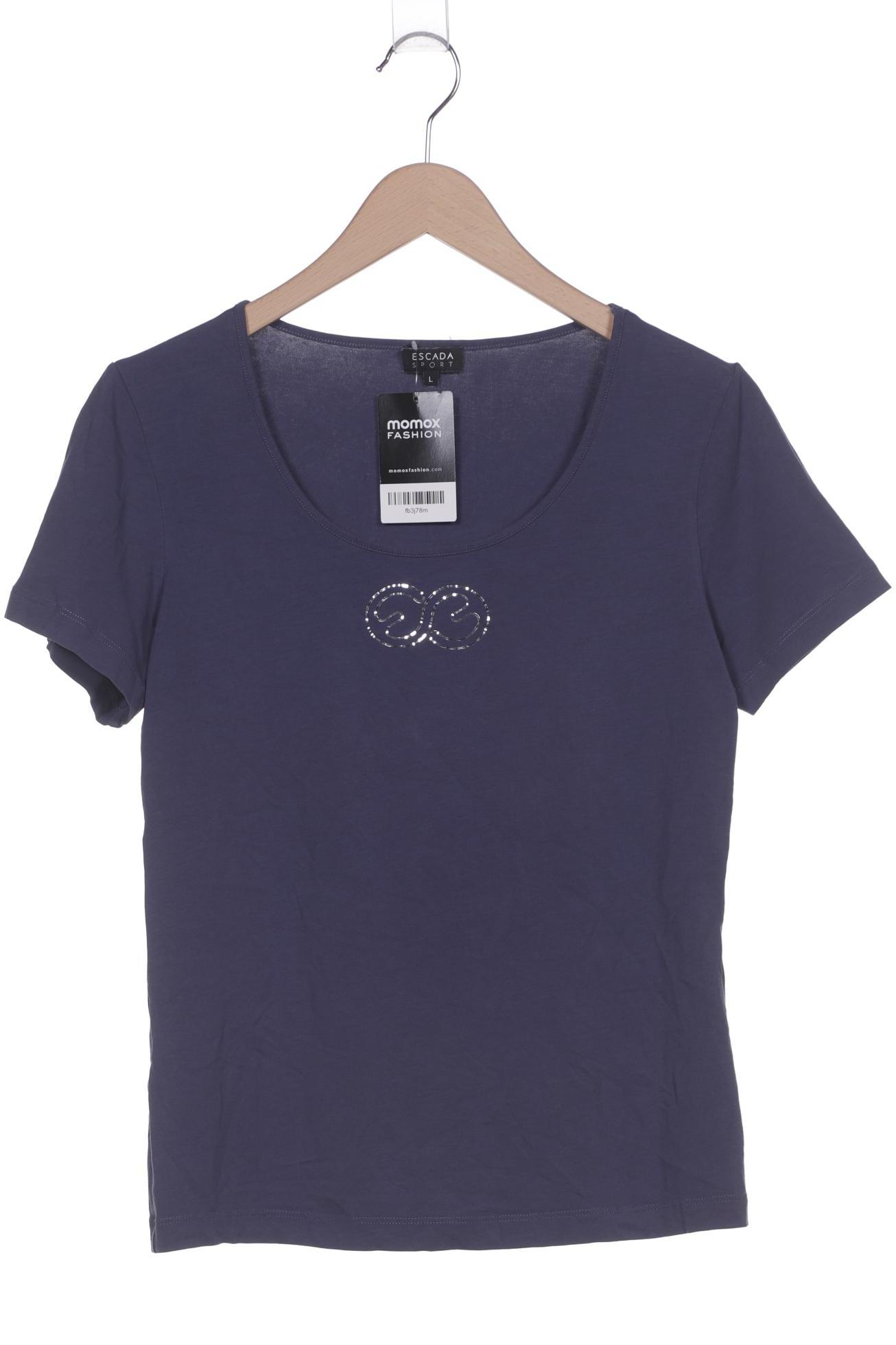 

Escada Damen T-Shirt, blau, Gr. 42