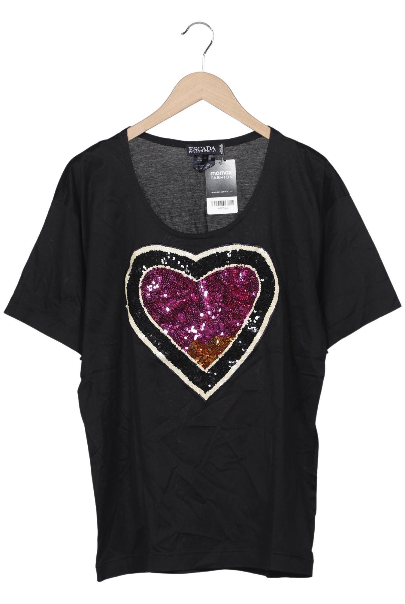 

Escada Damen T-Shirt, schwarz, Gr. 42