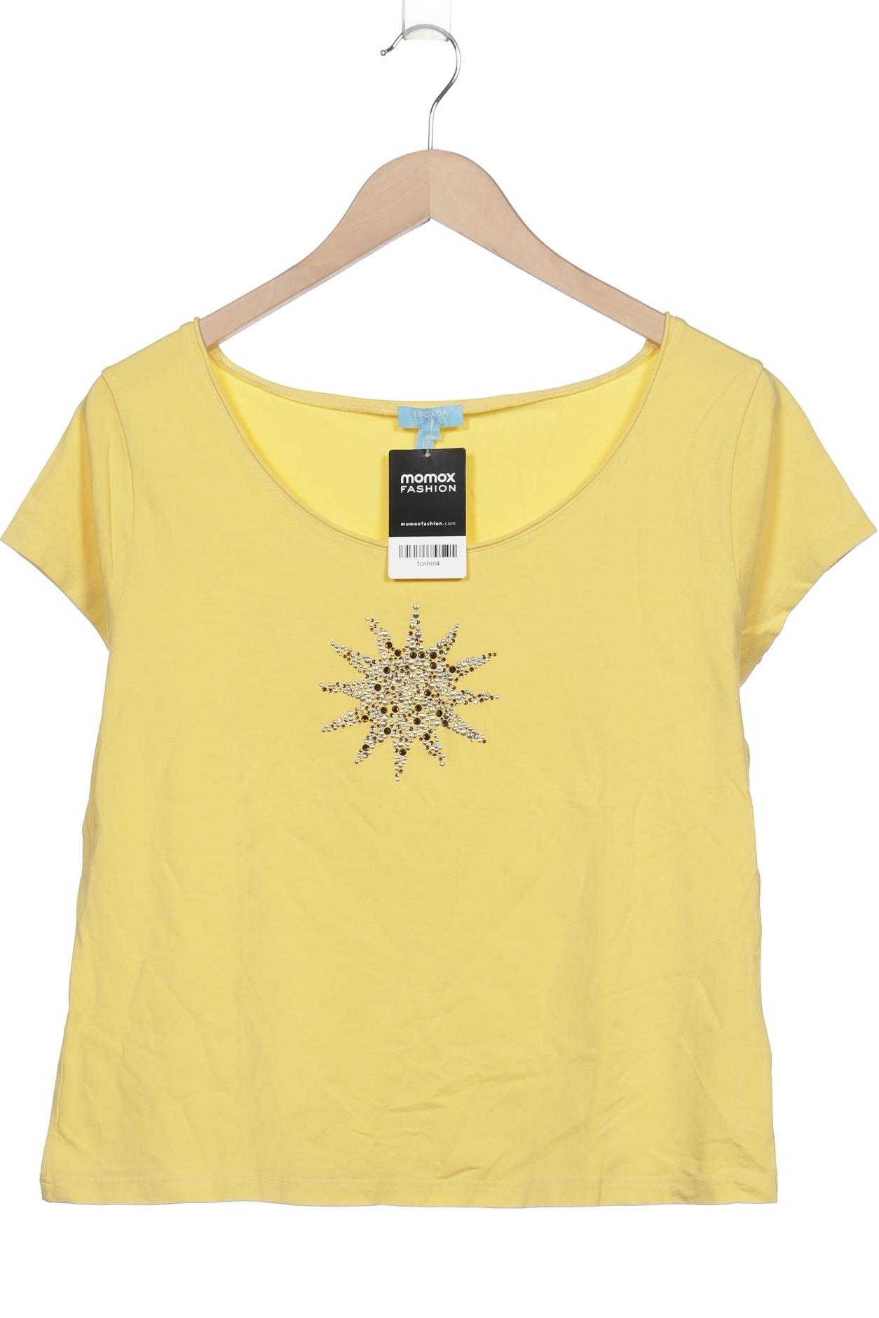 

Escada Damen T-Shirt, gelb, Gr. 44