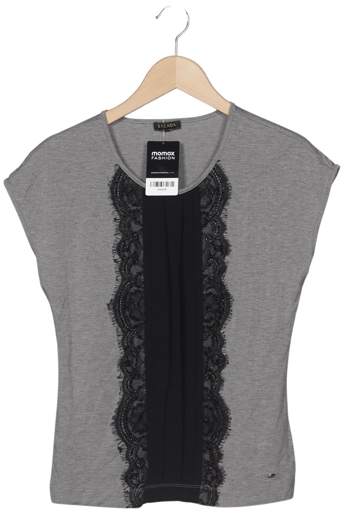 

Escada Damen T-Shirt, grau, Gr. 36