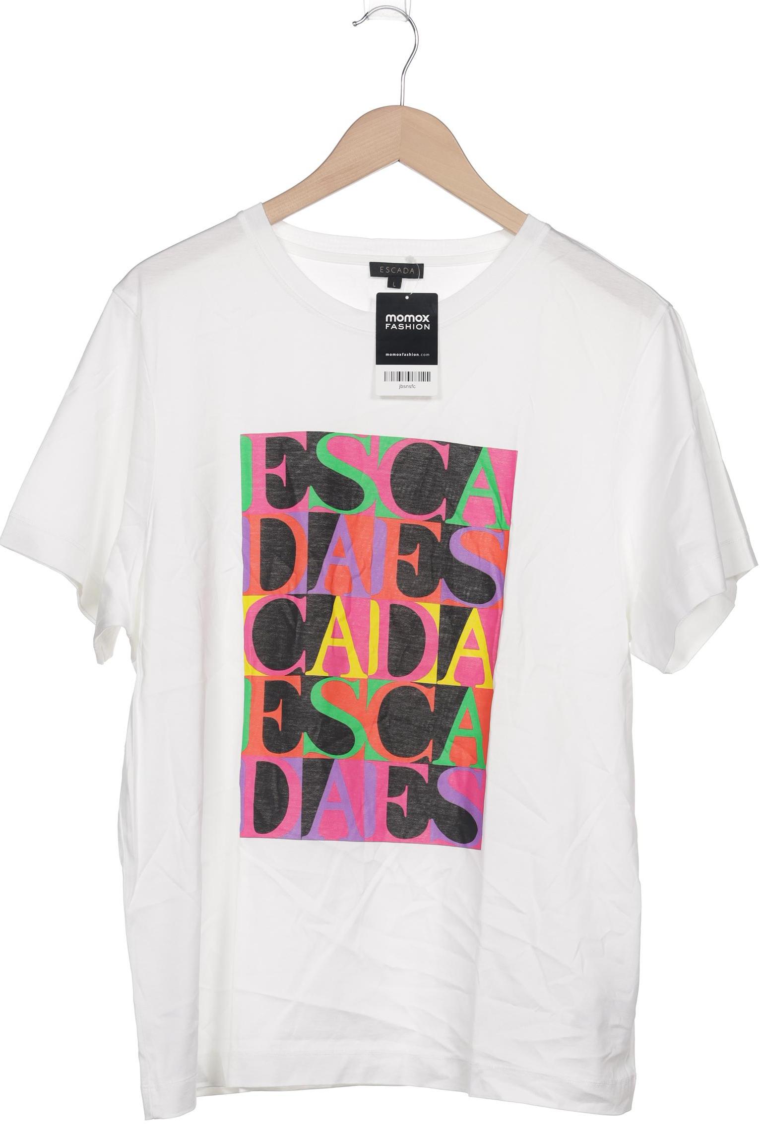 

Escada Damen T-Shirt, weiß, Gr. 42