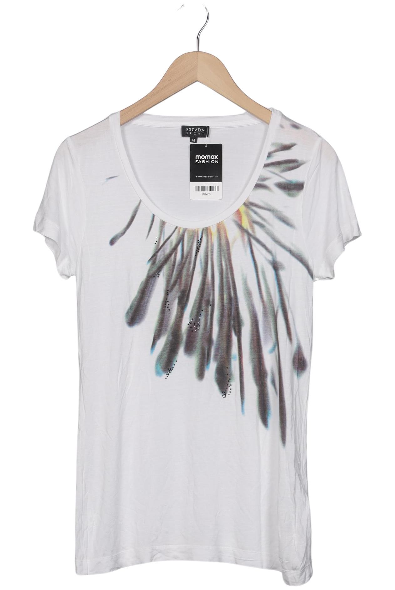 

Escada Damen T-Shirt, weiß, Gr. 38