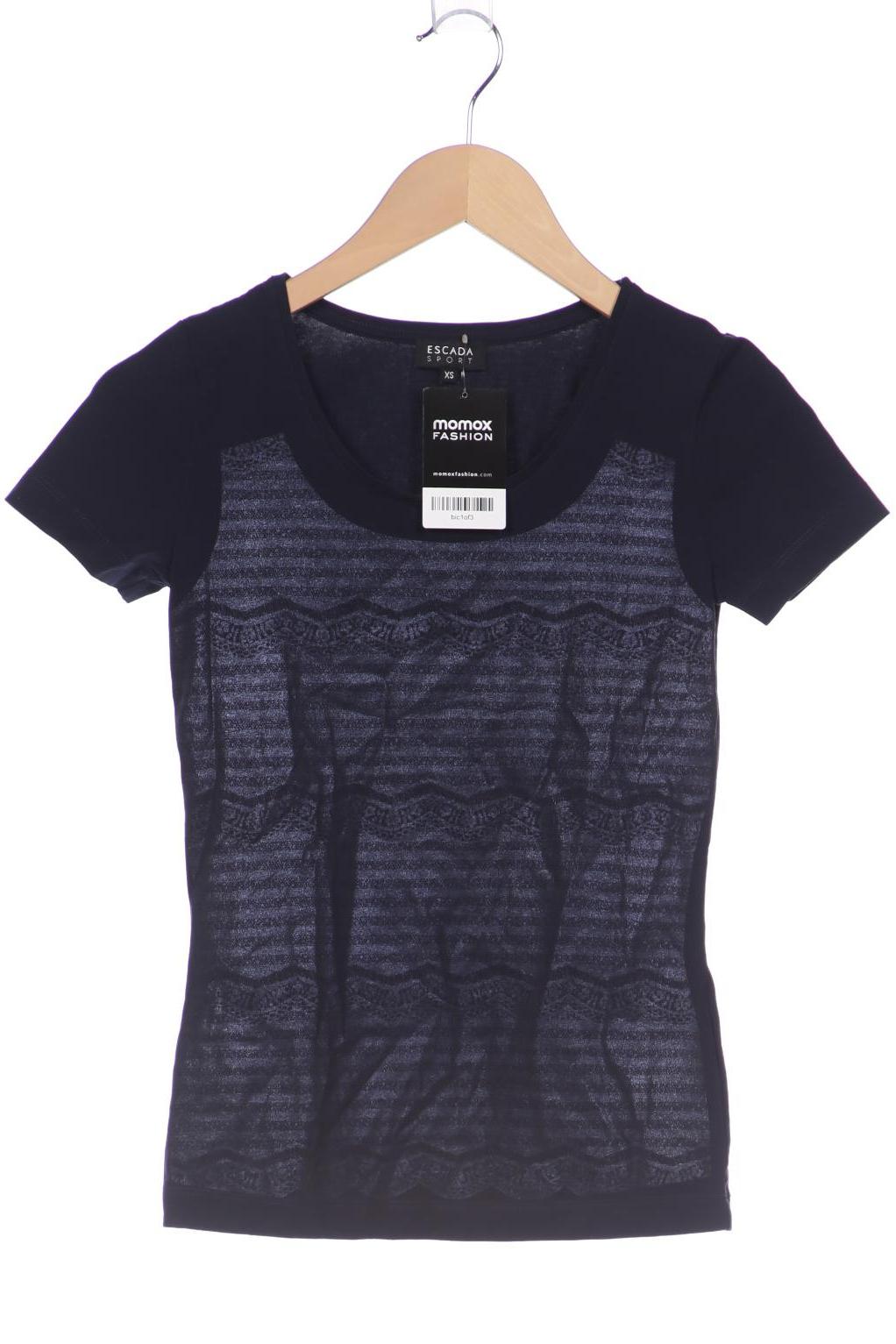 

Escada Damen T-Shirt, marineblau
