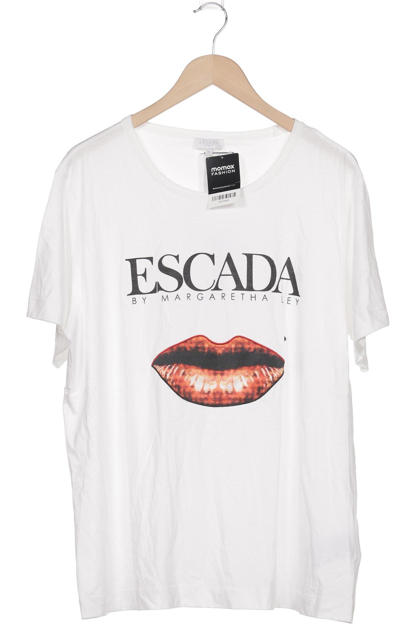 

Escada Damen T-Shirt, weiß, Gr. 44