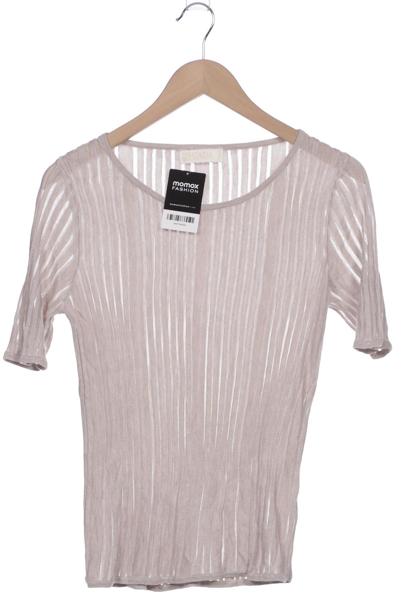

Escada Damen T-Shirt, cremeweiß, Gr. 38