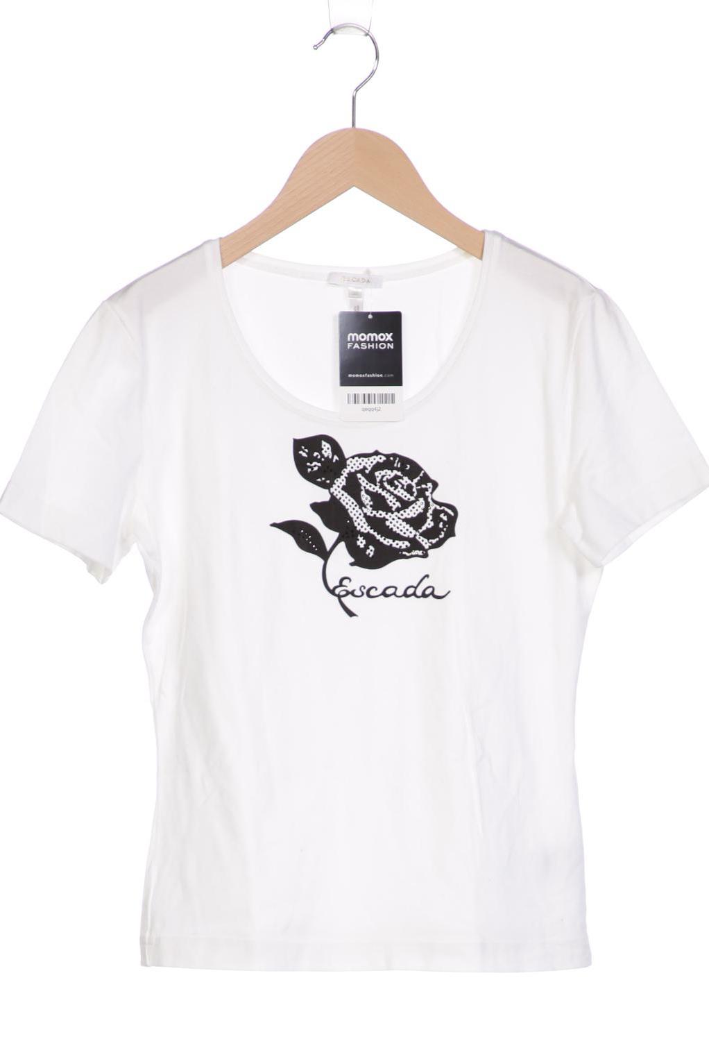 

Escada Damen T-Shirt, weiß, Gr. 38