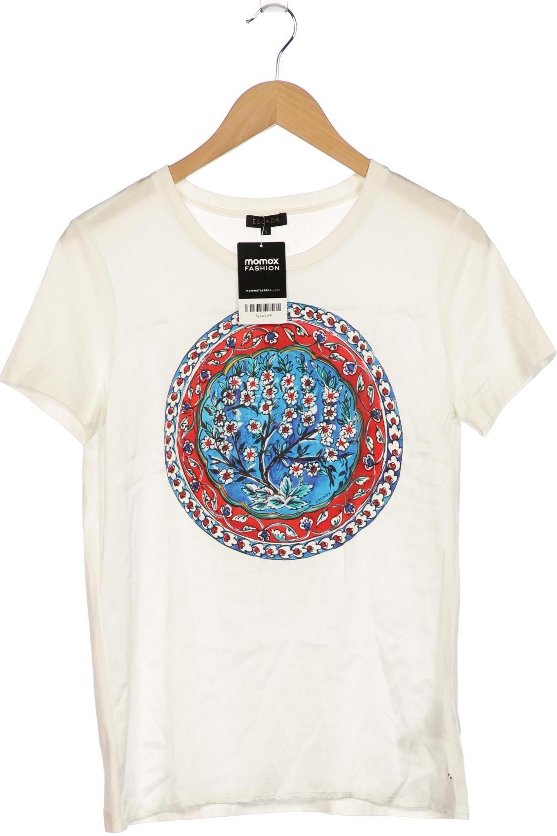 

Escada Damen T-Shirt, weiß, Gr. 36