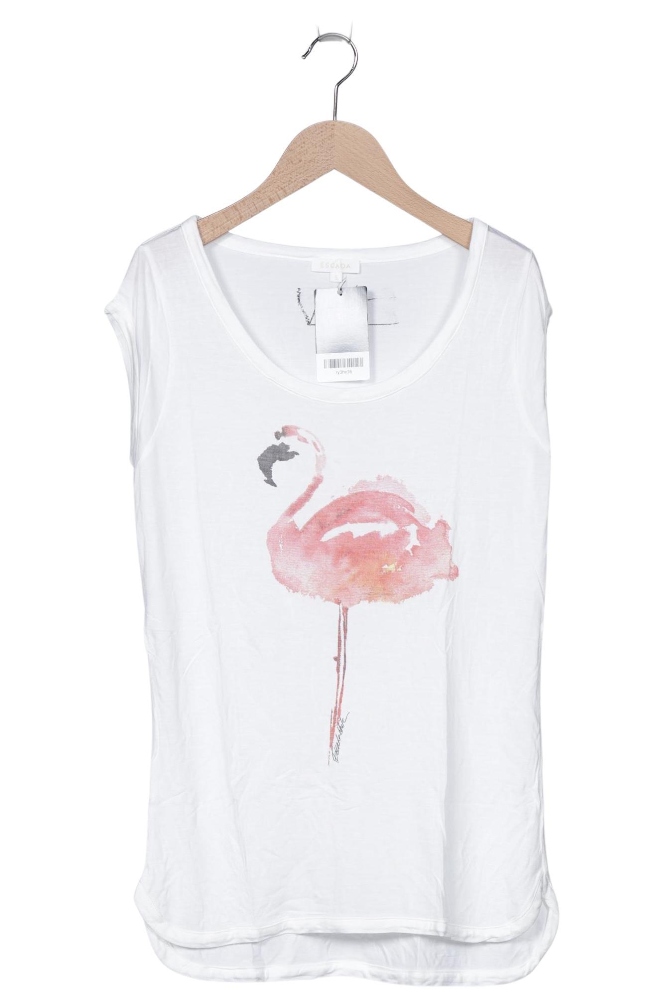 

Escada Damen T-Shirt, weiß, Gr. 36