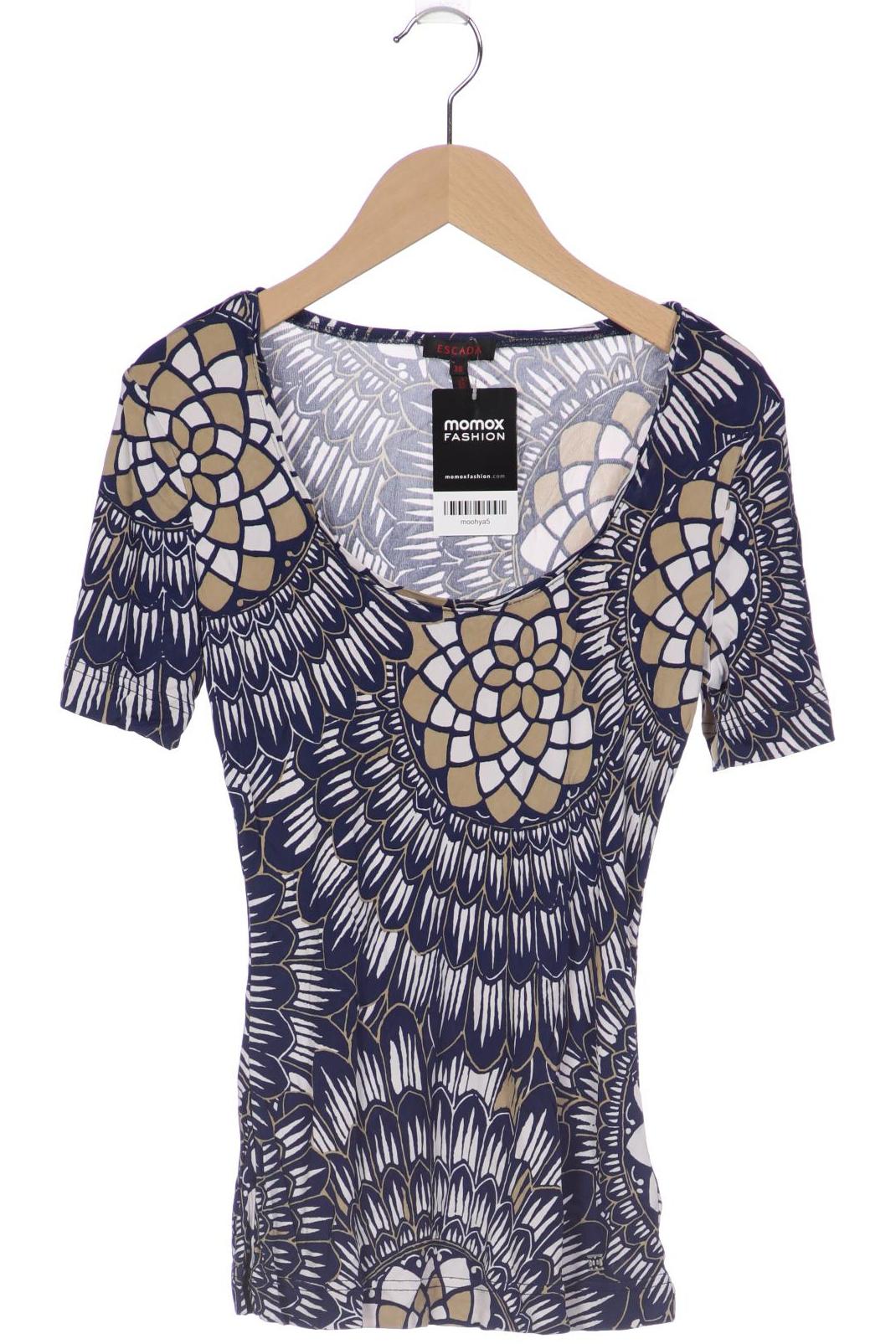 

Escada Damen T-Shirt, marineblau, Gr. 36