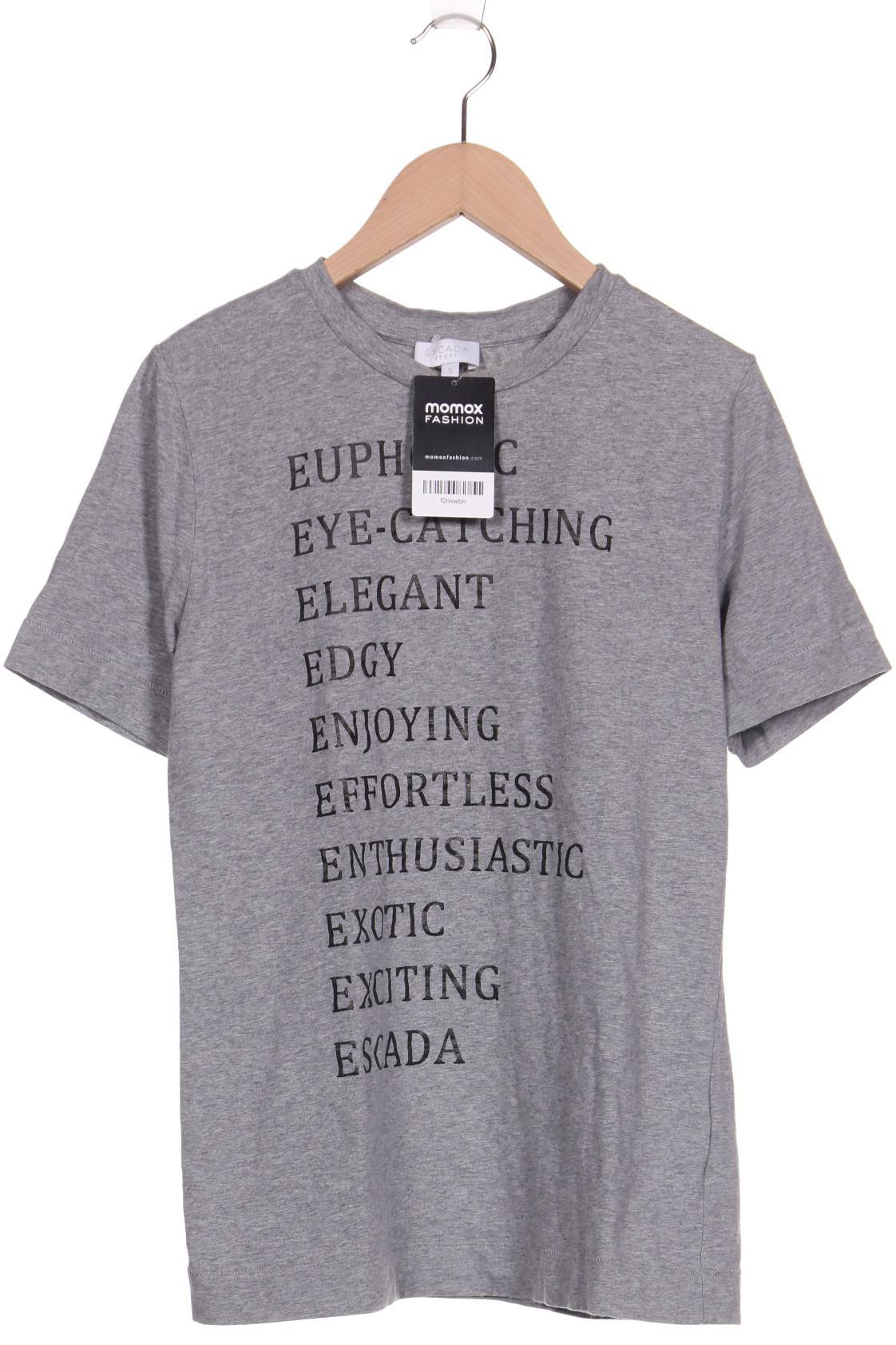 

Escada Damen T-Shirt, grau, Gr. 36