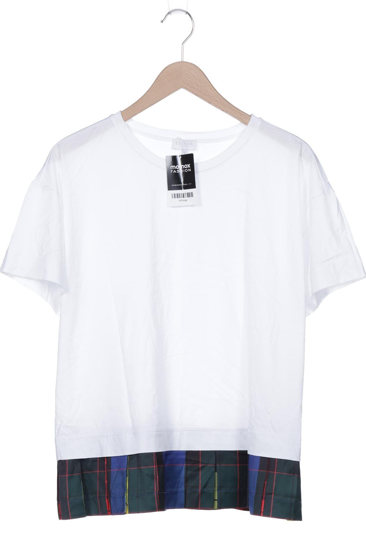 

Escada Damen T-Shirt, weiß, Gr. 42