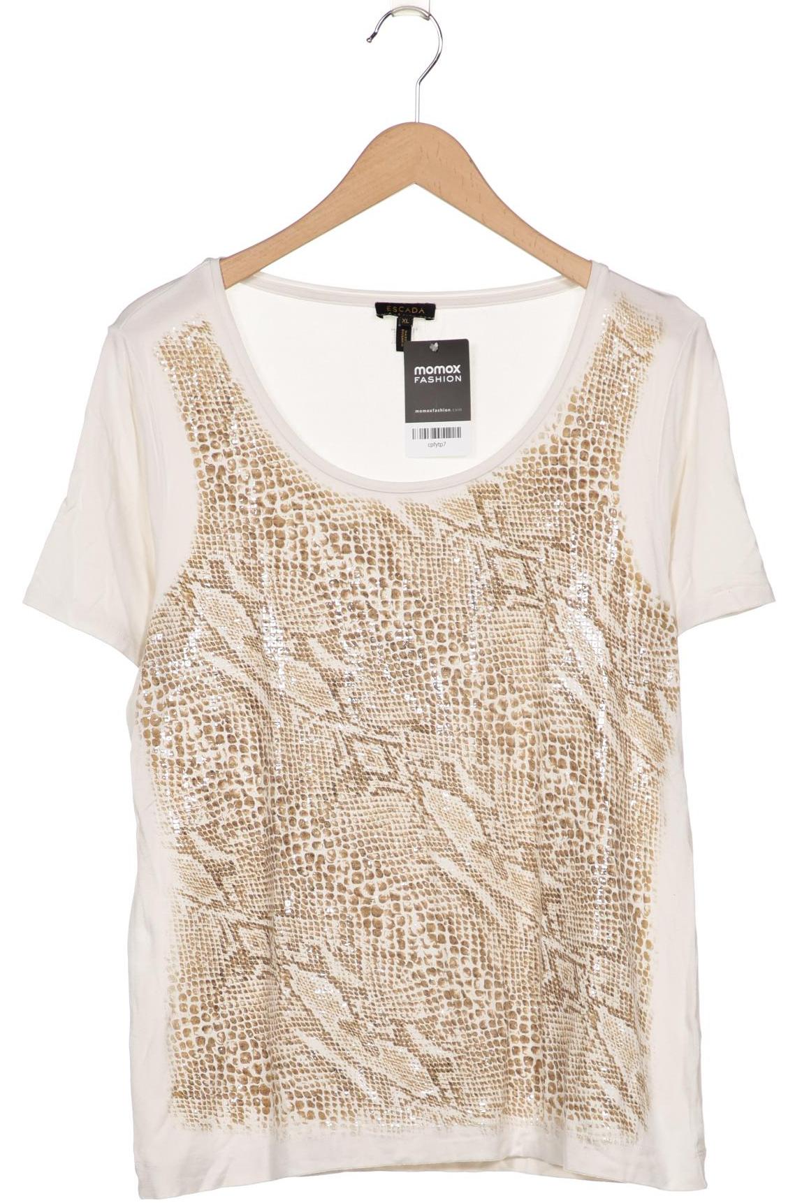 

Escada Damen T-Shirt, weiß, Gr. 44
