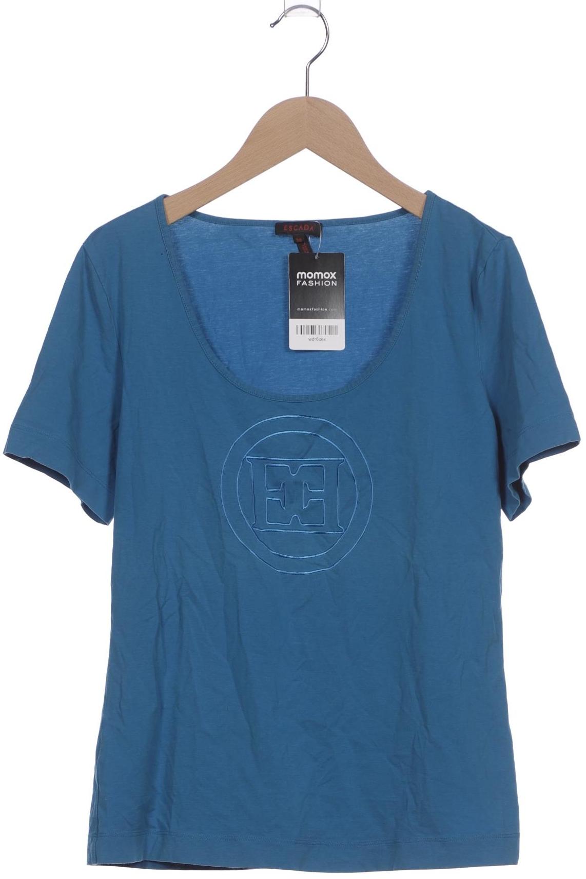 

Escada Damen T-Shirt, blau, Gr. 38