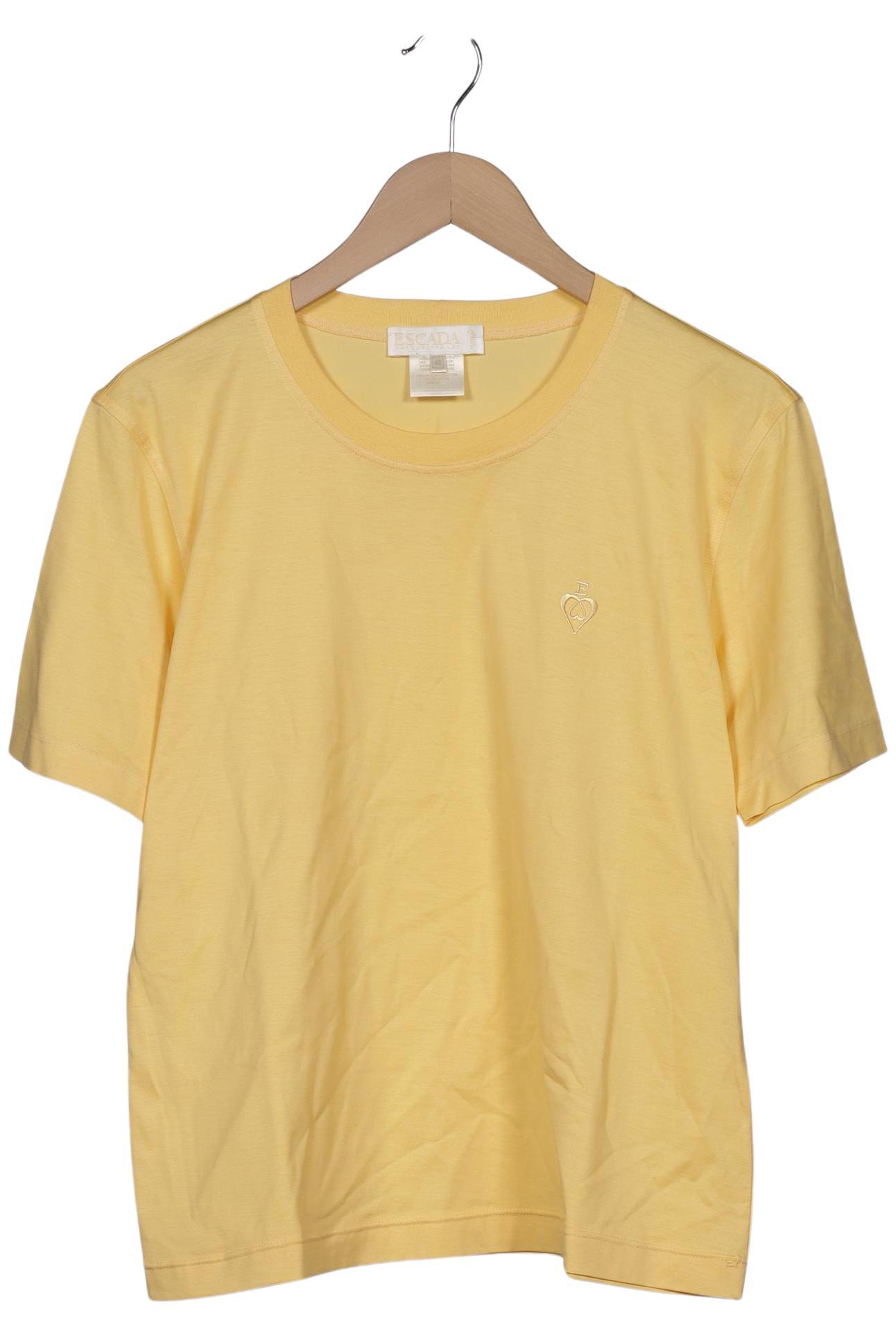 

Escada Damen T-Shirt, gelb, Gr. 42