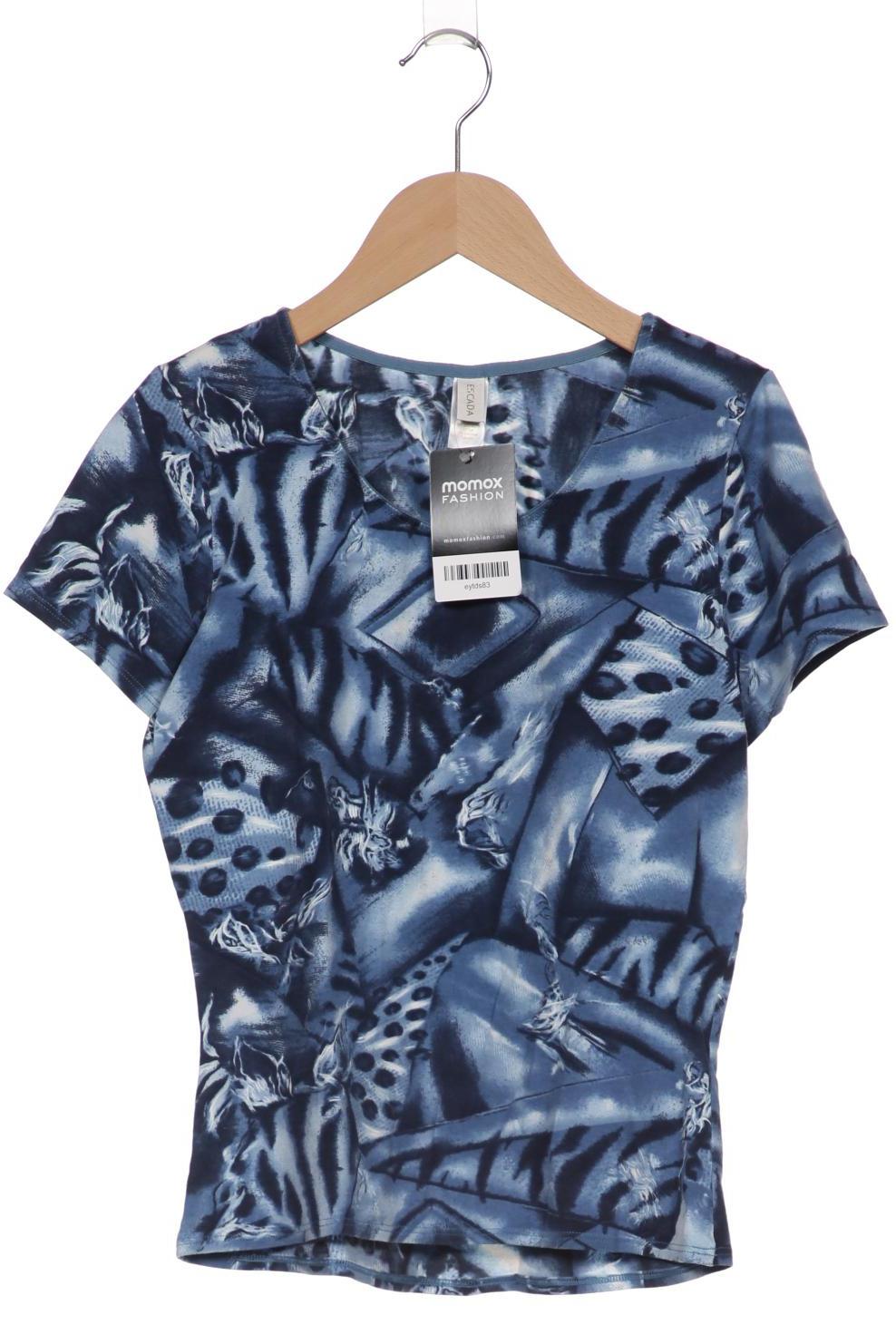 

Escada Damen T-Shirt, blau, Gr. 38