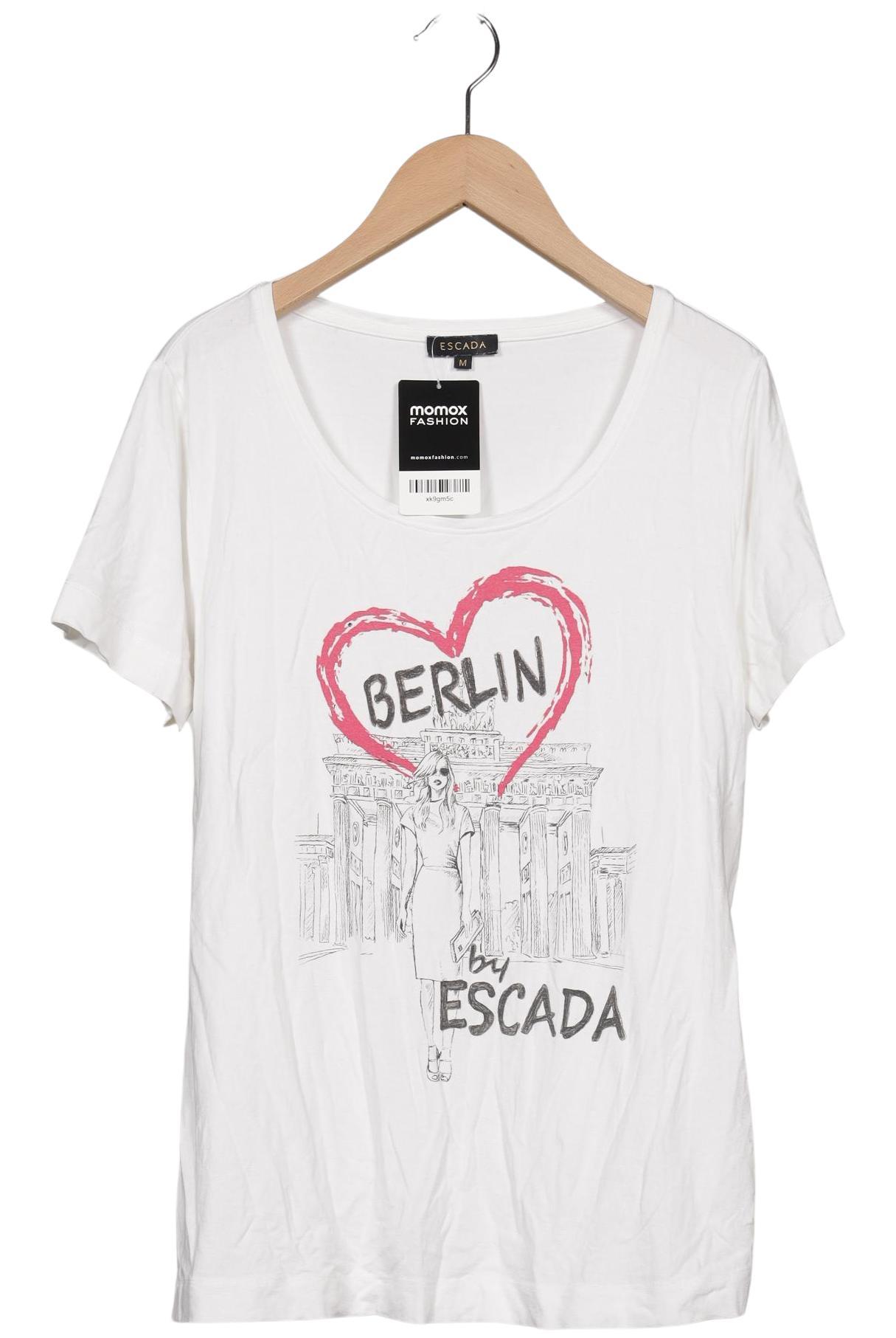 

Escada Damen T-Shirt, weiß, Gr. 38