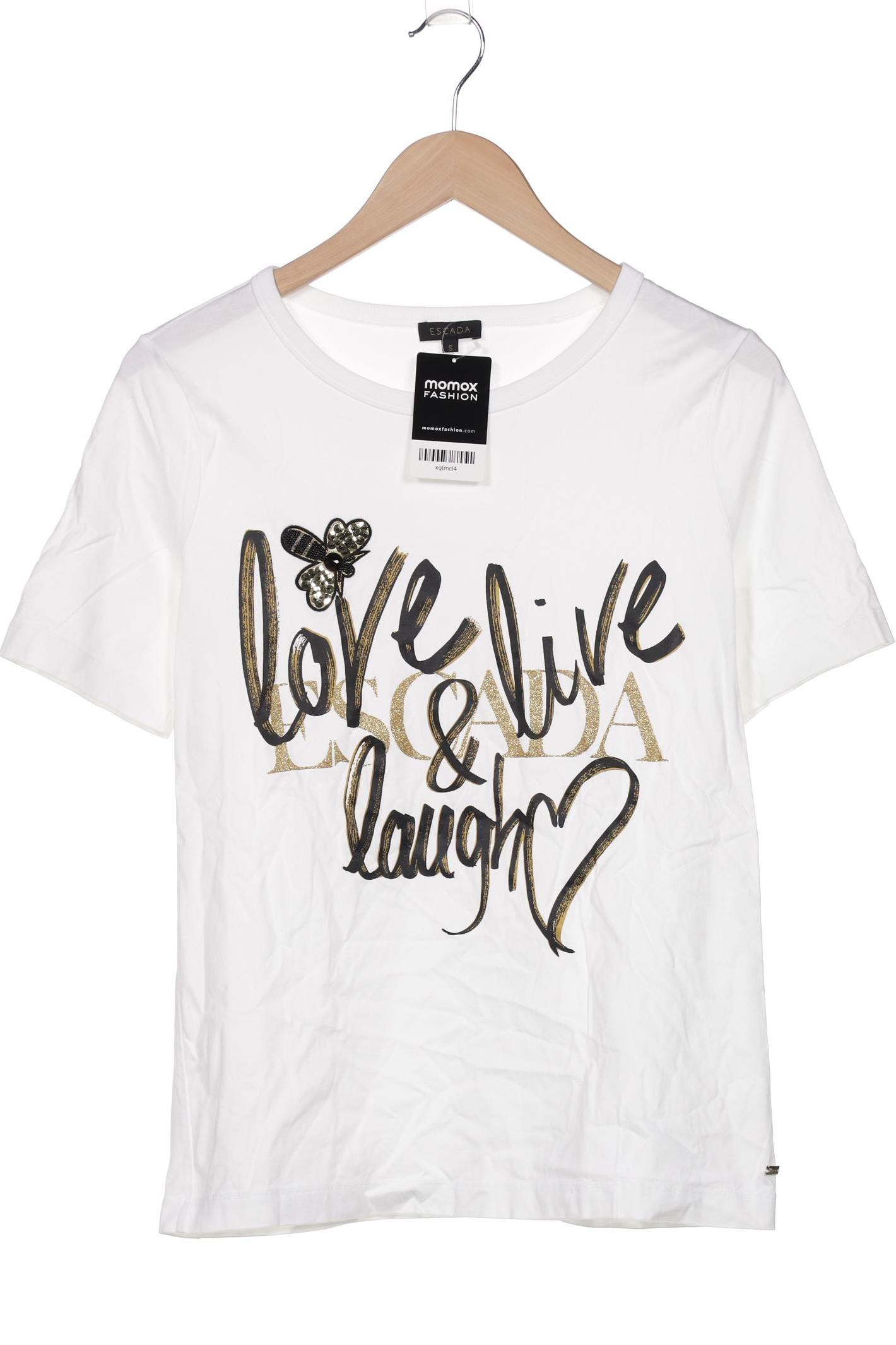

Escada Damen T-Shirt, weiß, Gr. 36