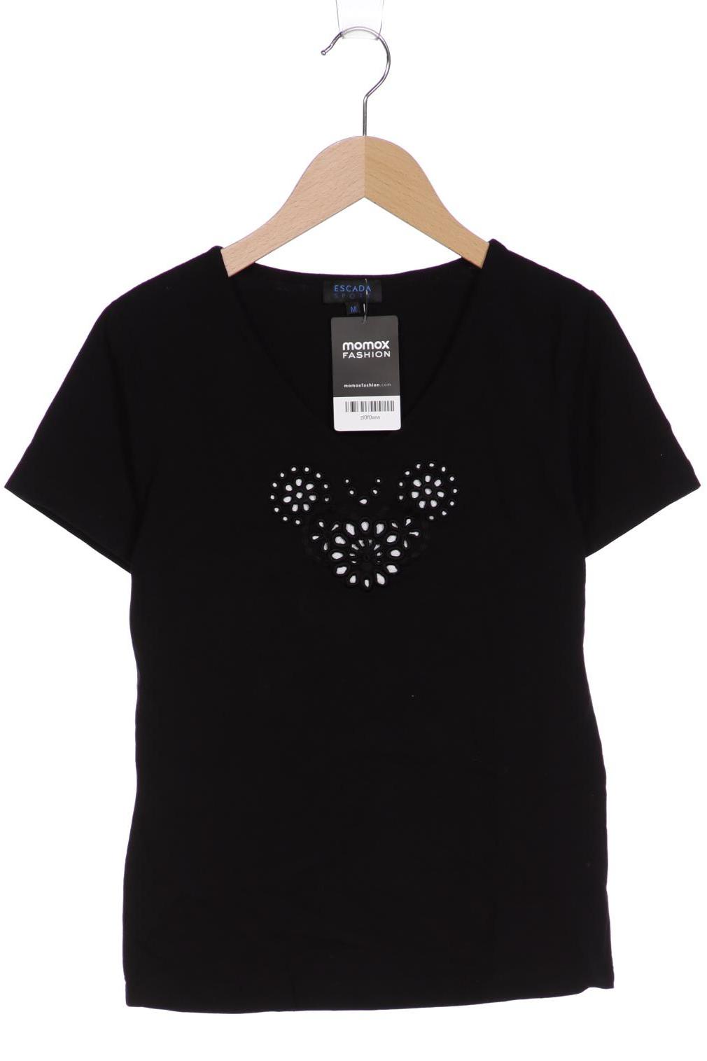 

Escada Damen T-Shirt, schwarz, Gr. 38