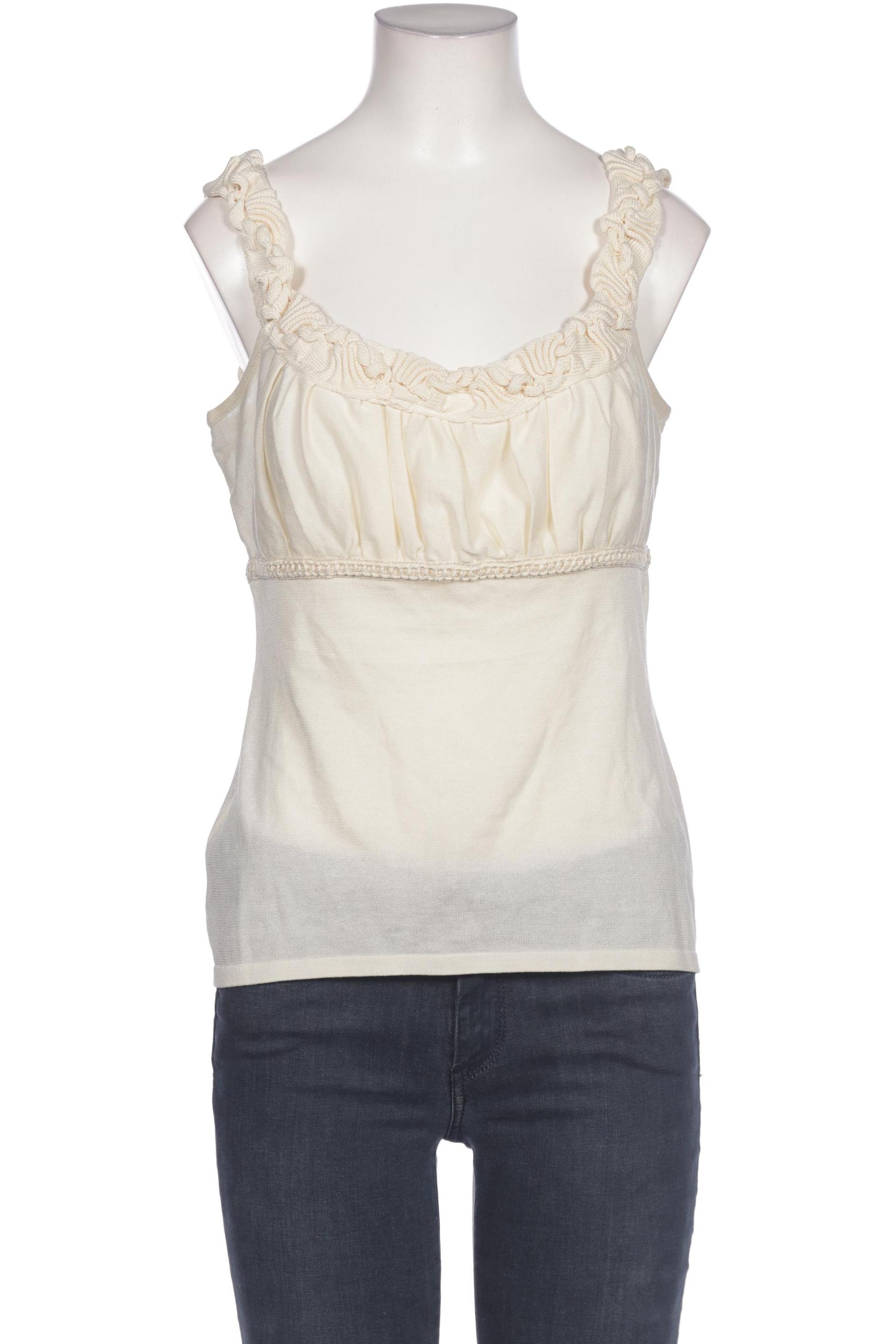 

Escada Damen Top, cremeweiß, Gr. 38