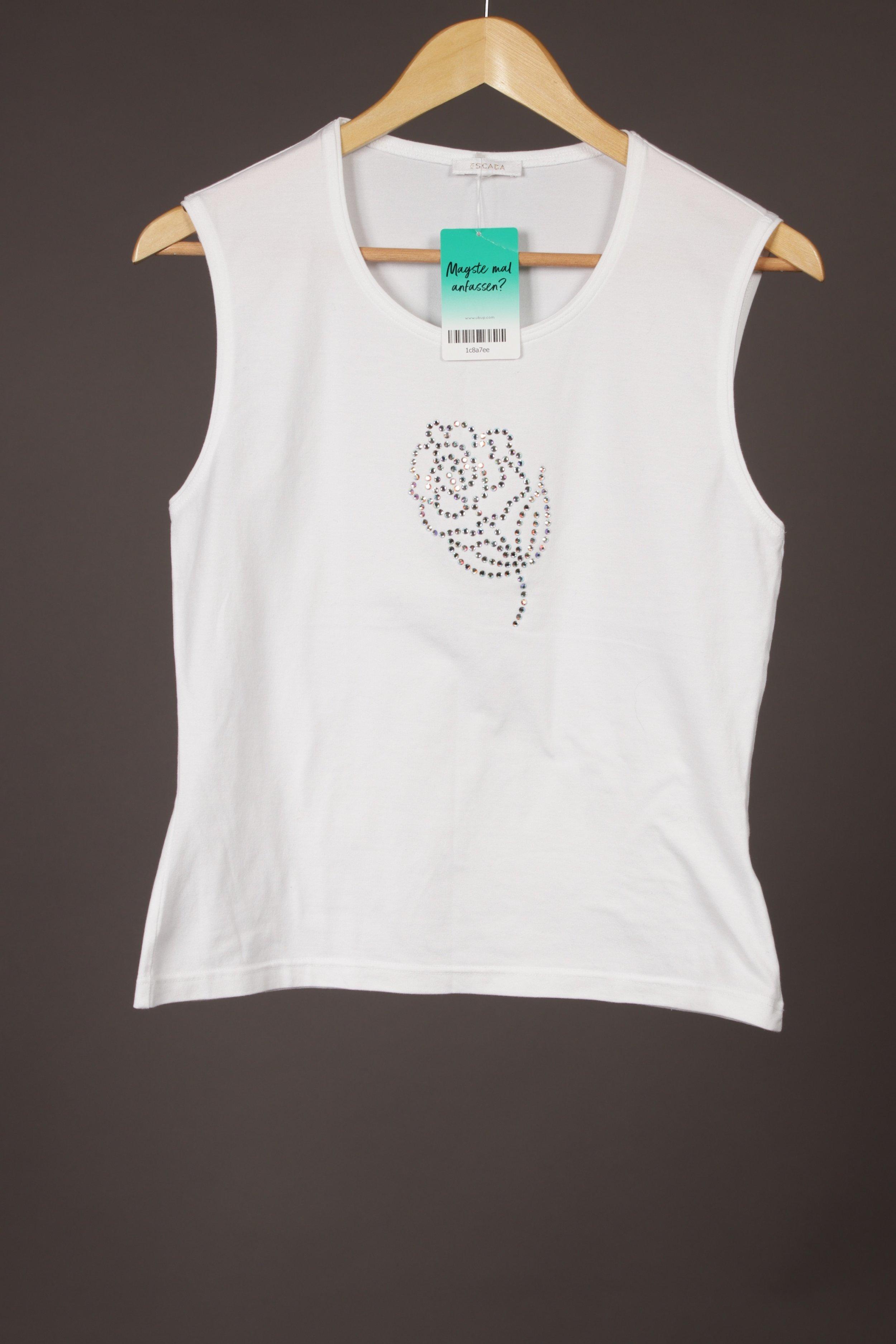 

Escada Damen Top, weiß, Gr.