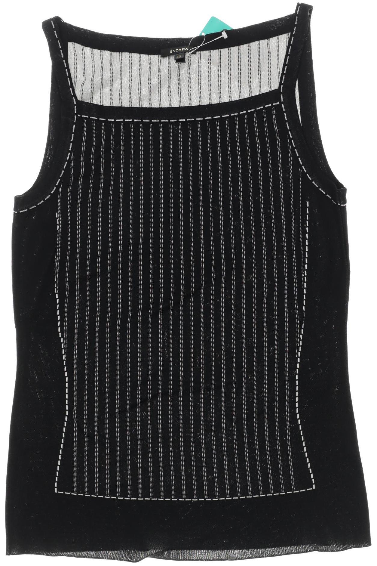 

Escada Damen Top, schwarz, Gr. 40