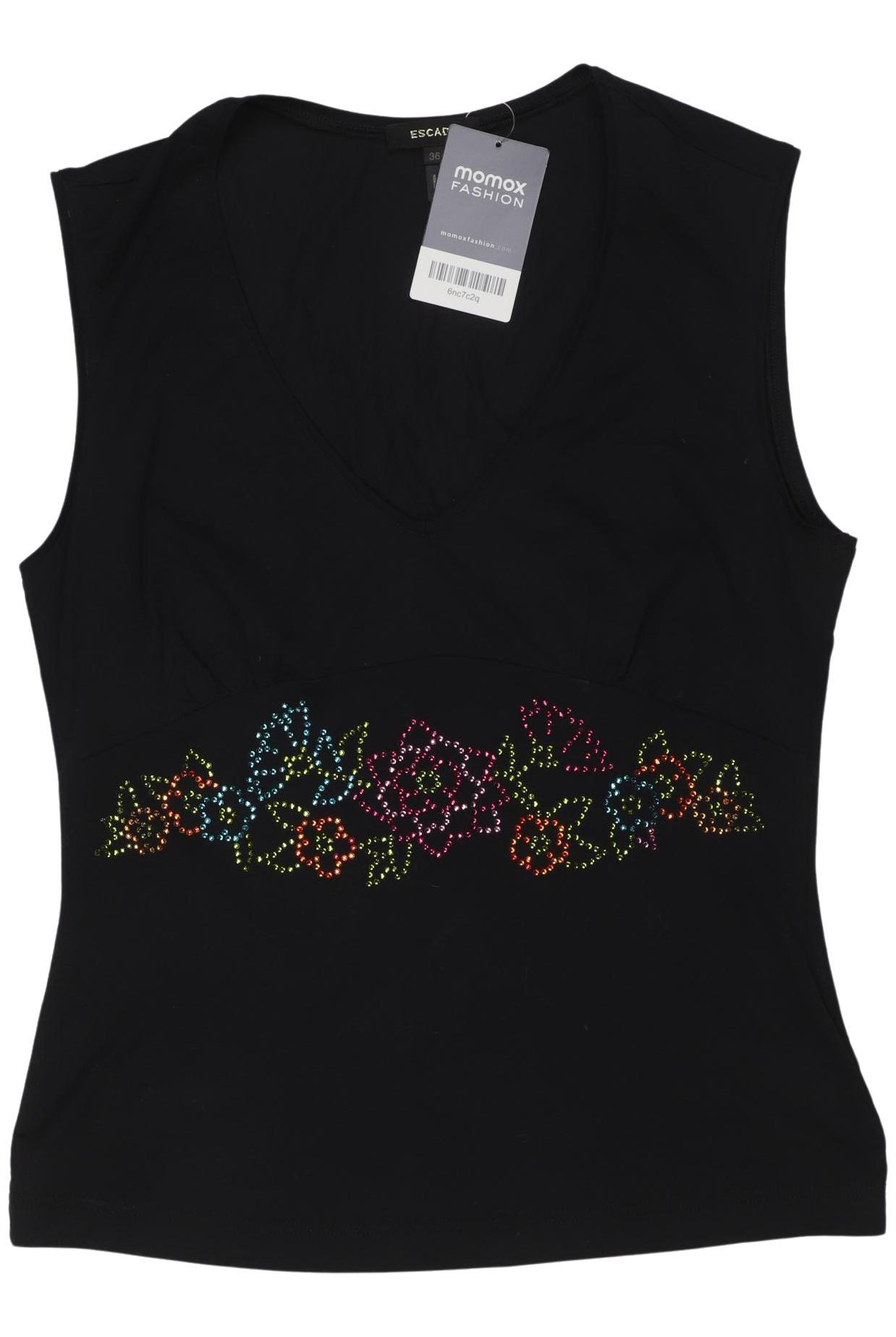 

Escada Damen Top, schwarz, Gr. 36