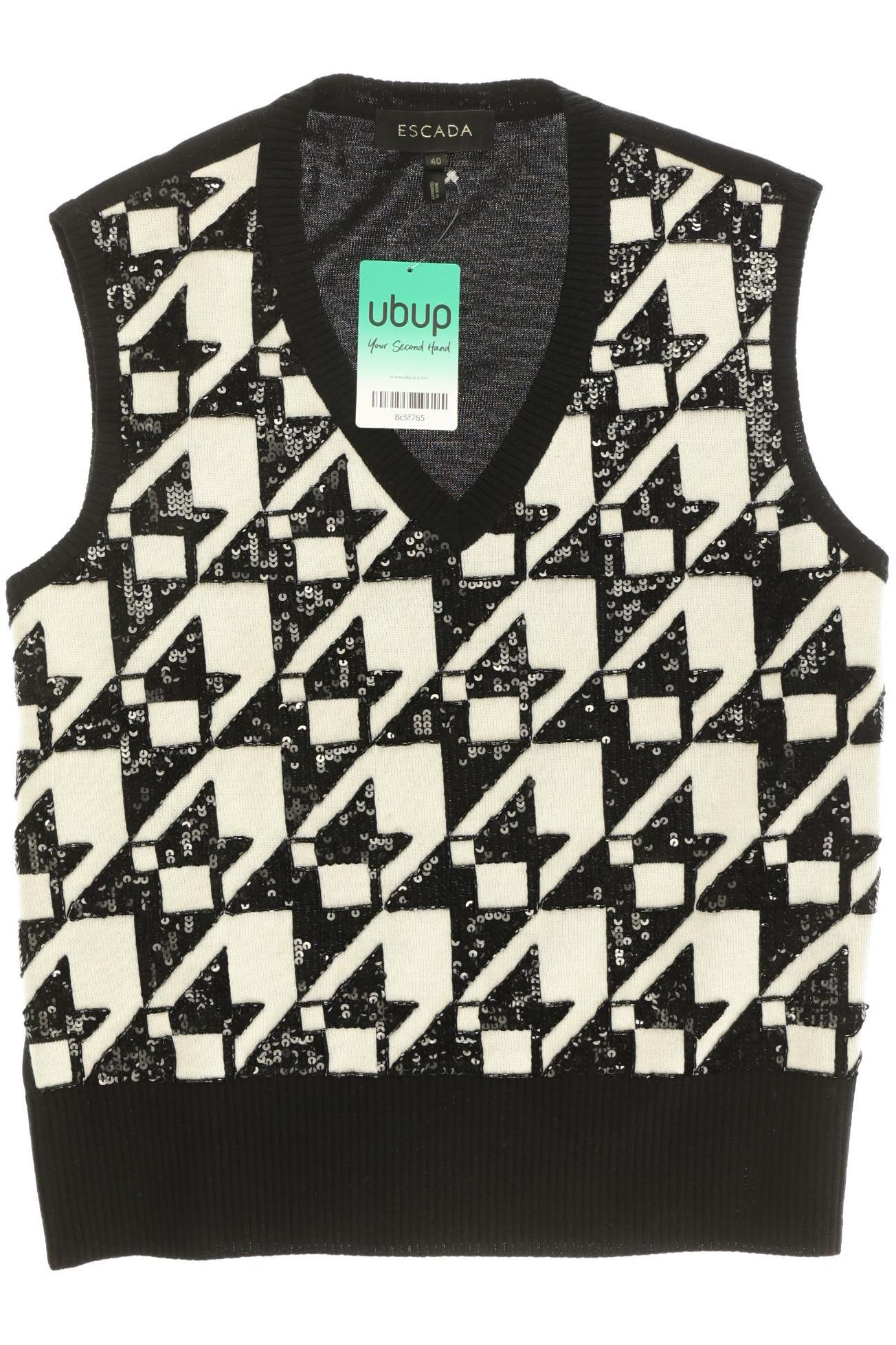 

Escada Damen Top, schwarz, Gr. 40