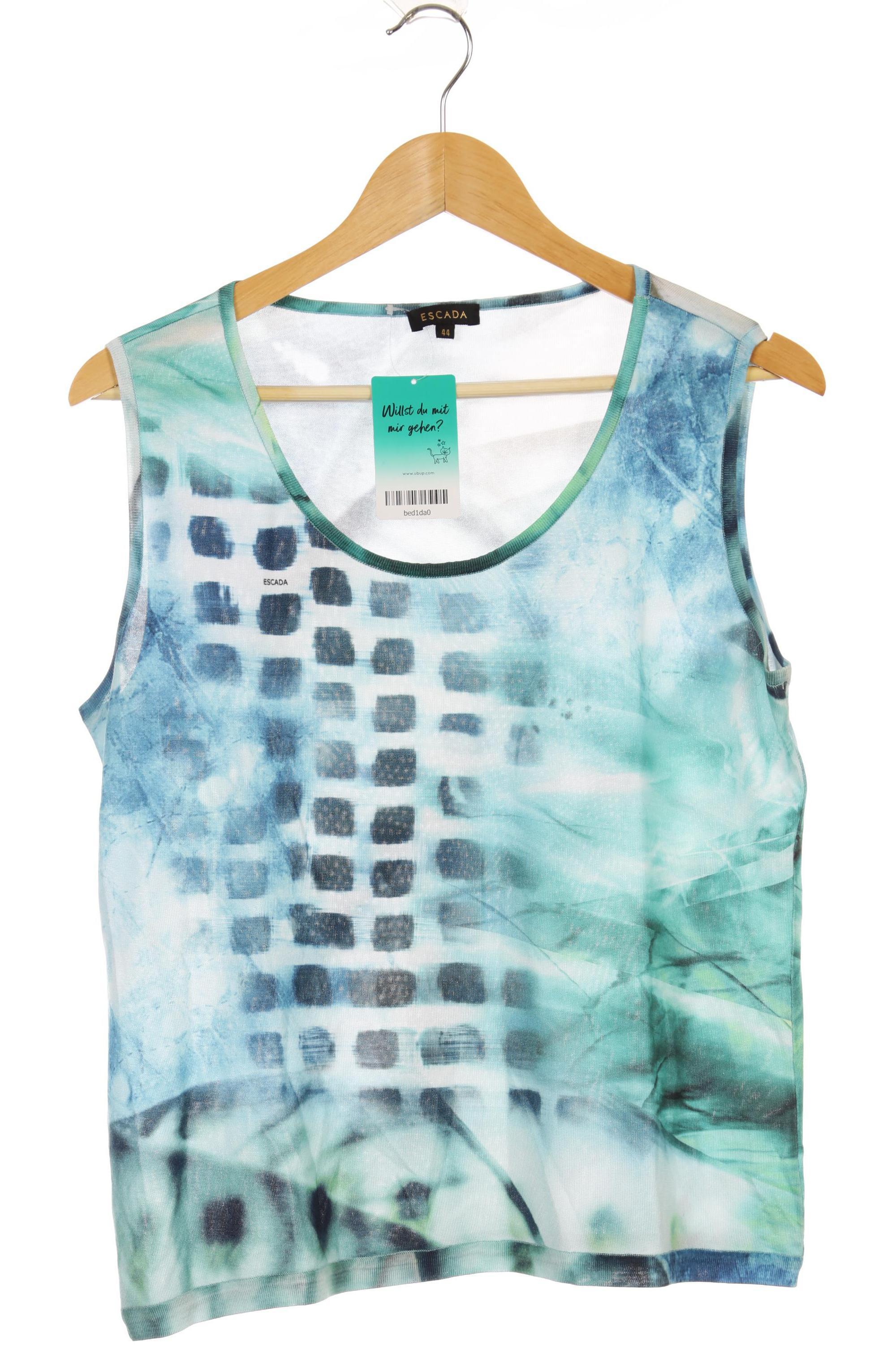 

Escada Damen Top, türkis, Gr. 44