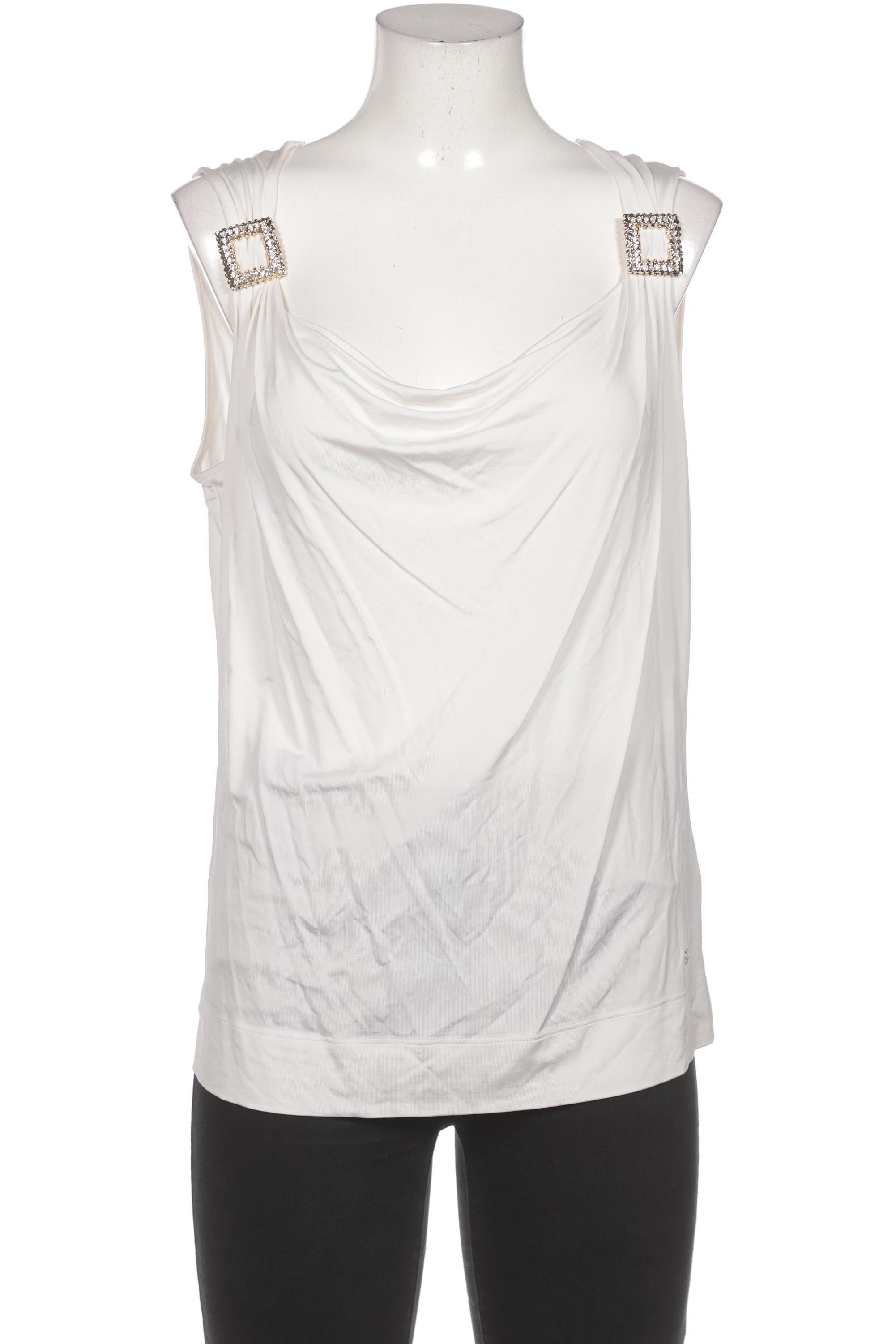 

Escada Damen Top, cremeweiß, Gr. 40