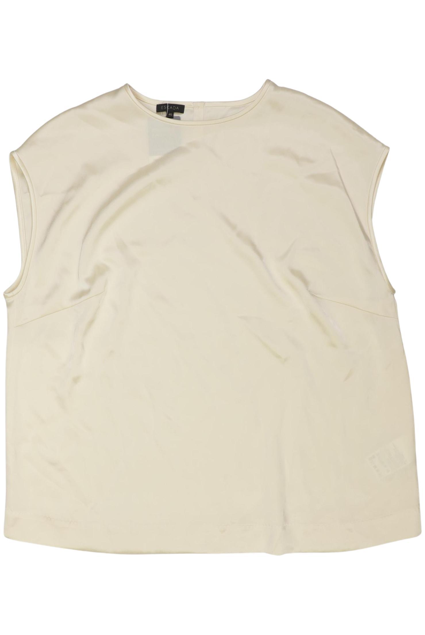 

Escada Damen Top, cremeweiß, Gr. 46