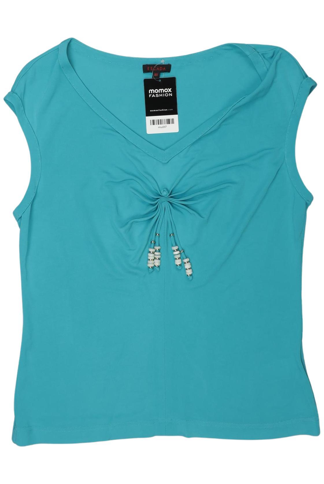 

Escada Damen Top, türkis, Gr. 40