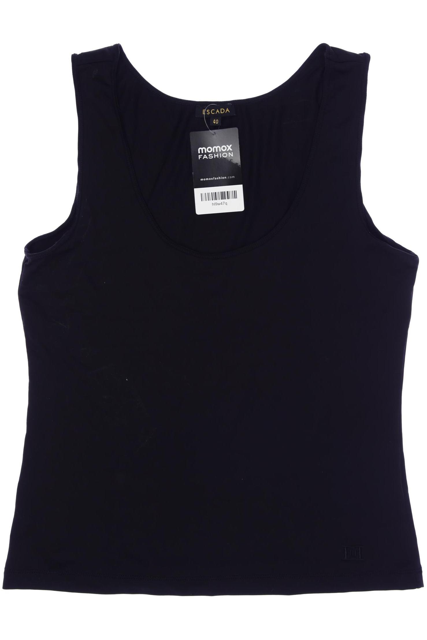

Escada Damen Top, schwarz, Gr. 40