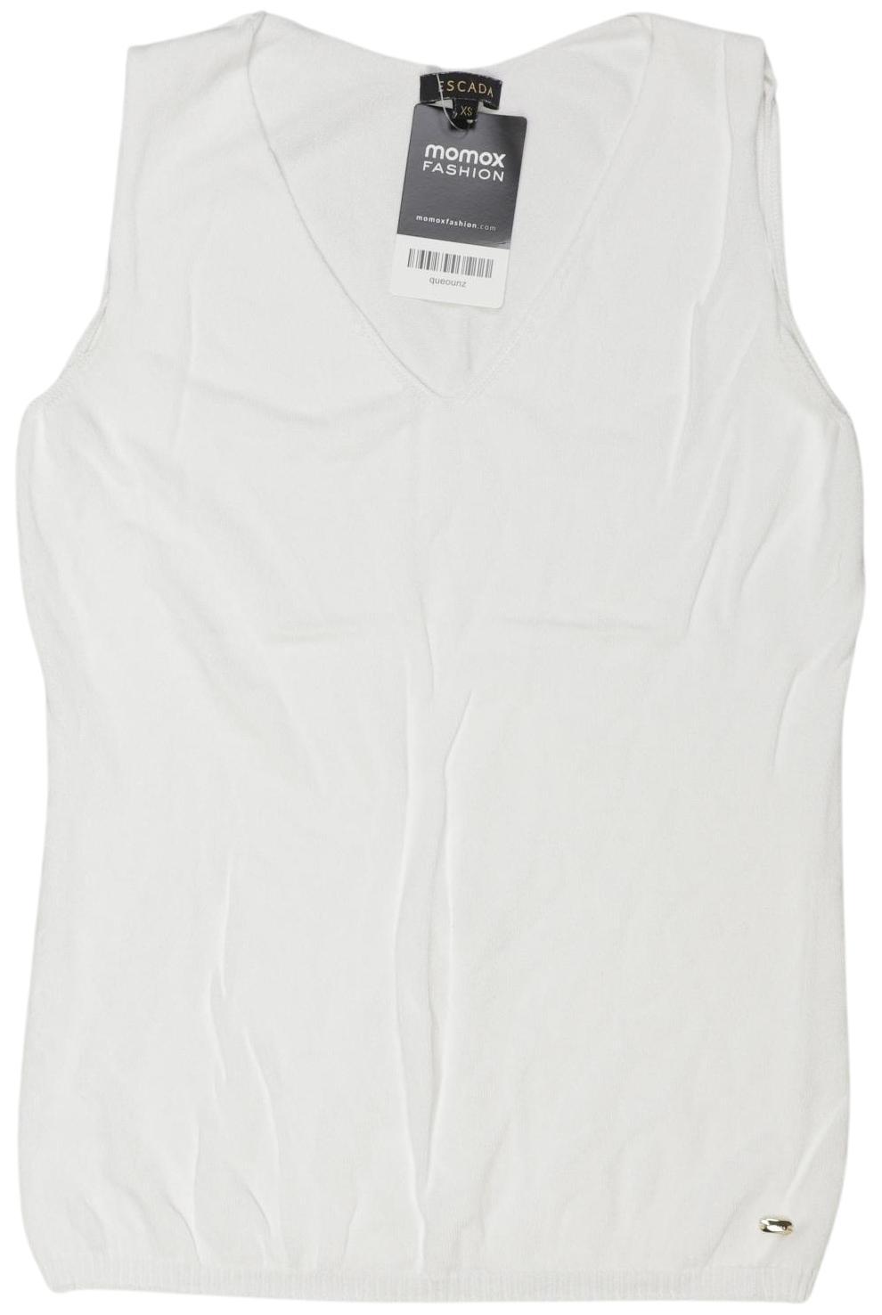 

Escada Damen Top, weiß, Gr. 34