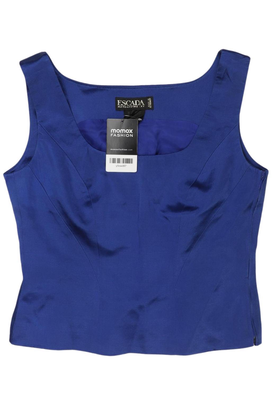 

Escada Damen Top, blau, Gr. 38
