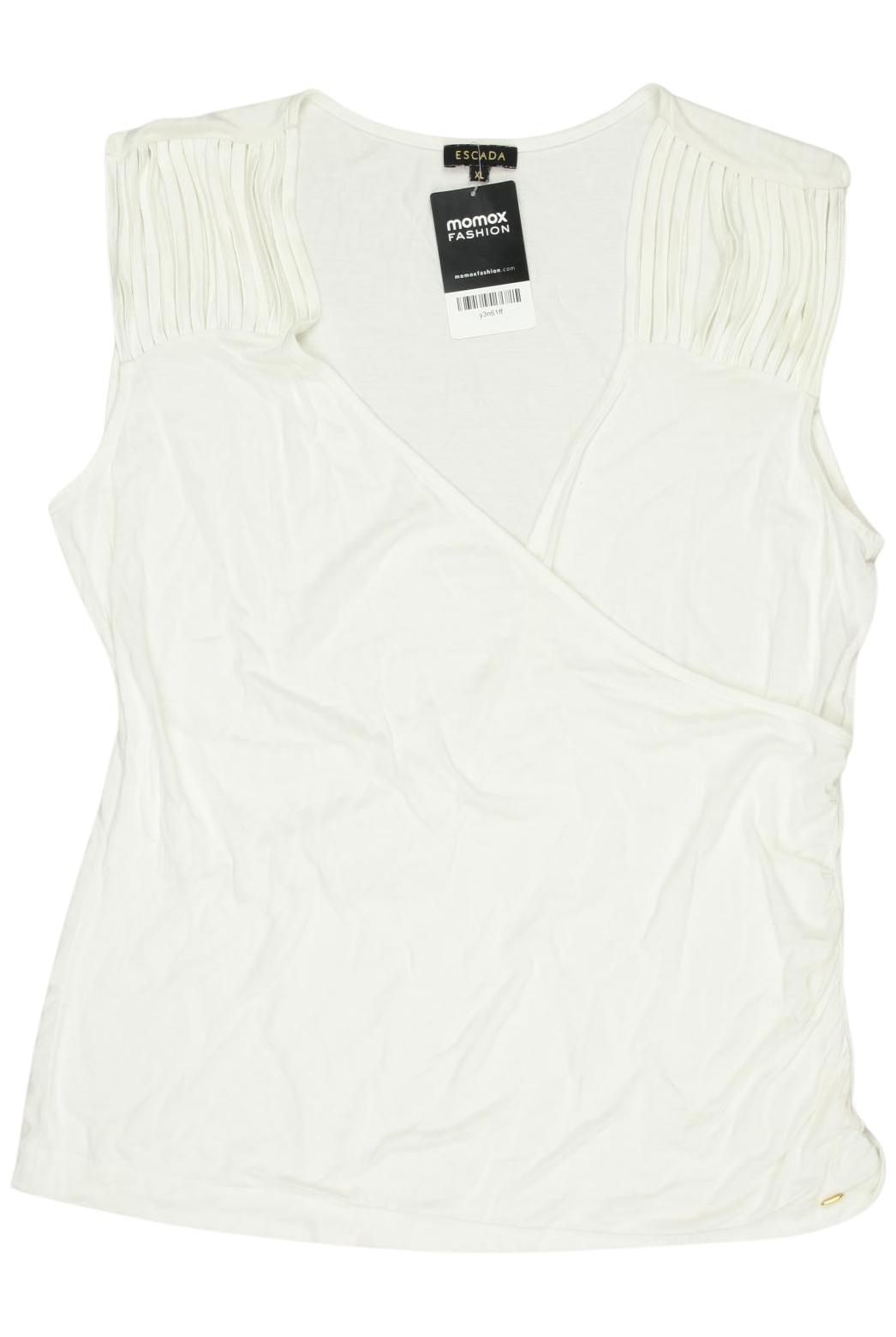 

Escada Damen Top, cremeweiß, Gr. 44
