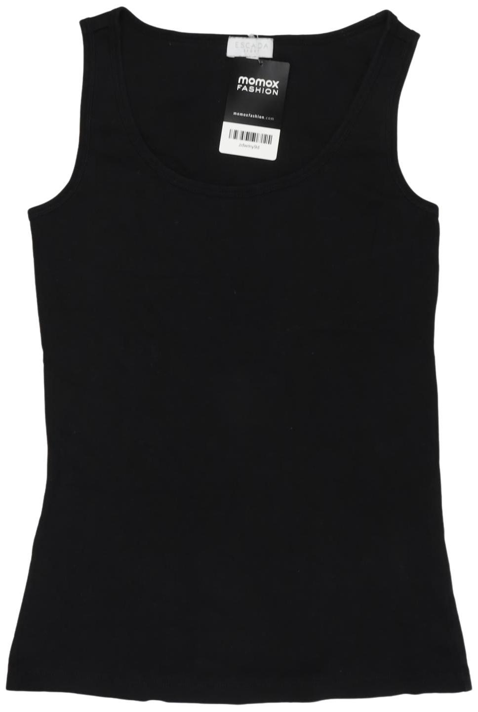 

Escada Damen Top, schwarz, Gr. 34