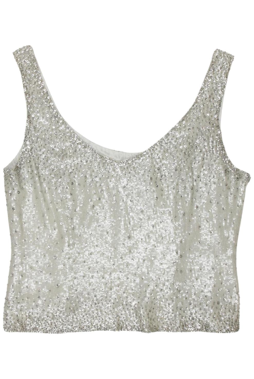 

Escada Damen Top, grau, Gr. 44