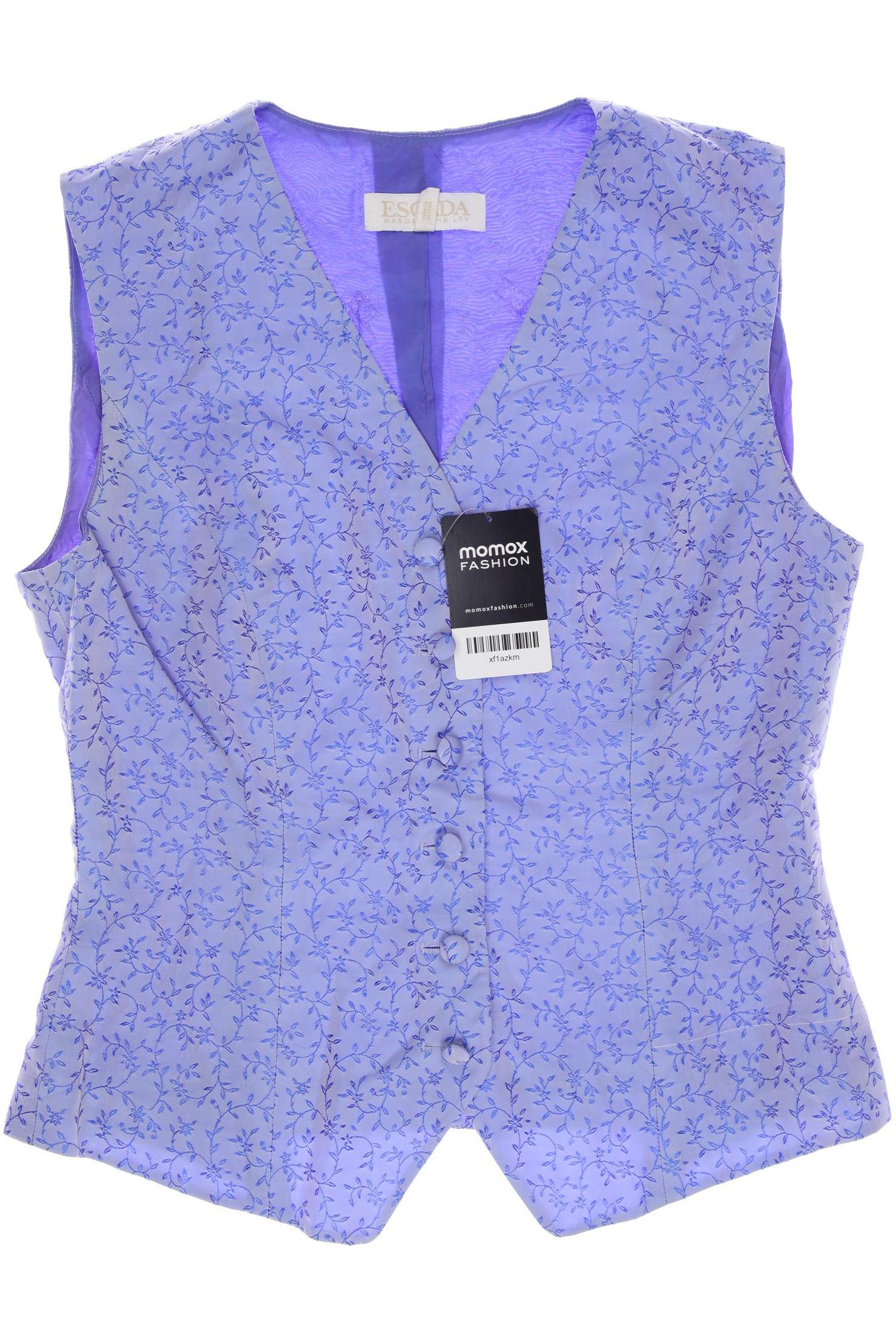 

Escada Damen Weste, blau, Gr. 38