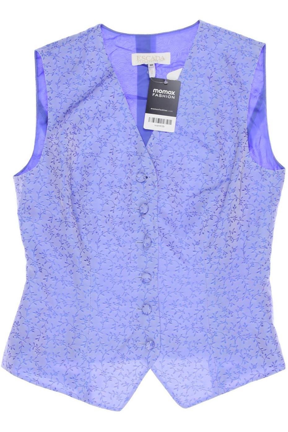 

Escada Damen Weste, blau, Gr. 38