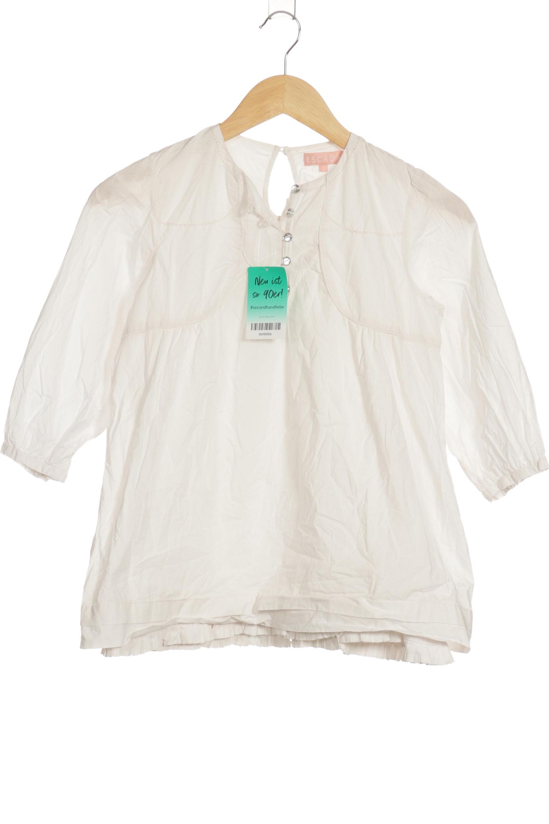 

Escada Damen Bluse, weiß, Gr. 152