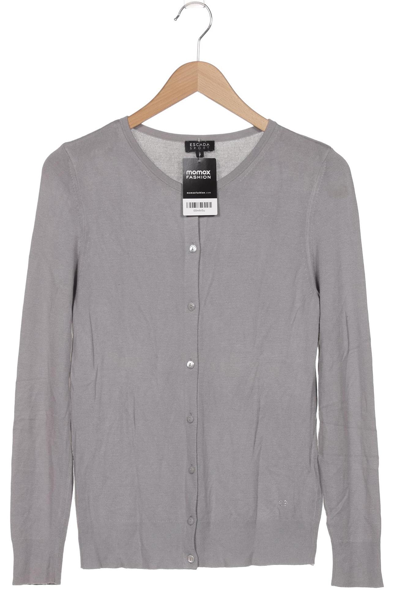 

Escada Sport Damen Strickjacke, grau, Gr. 36