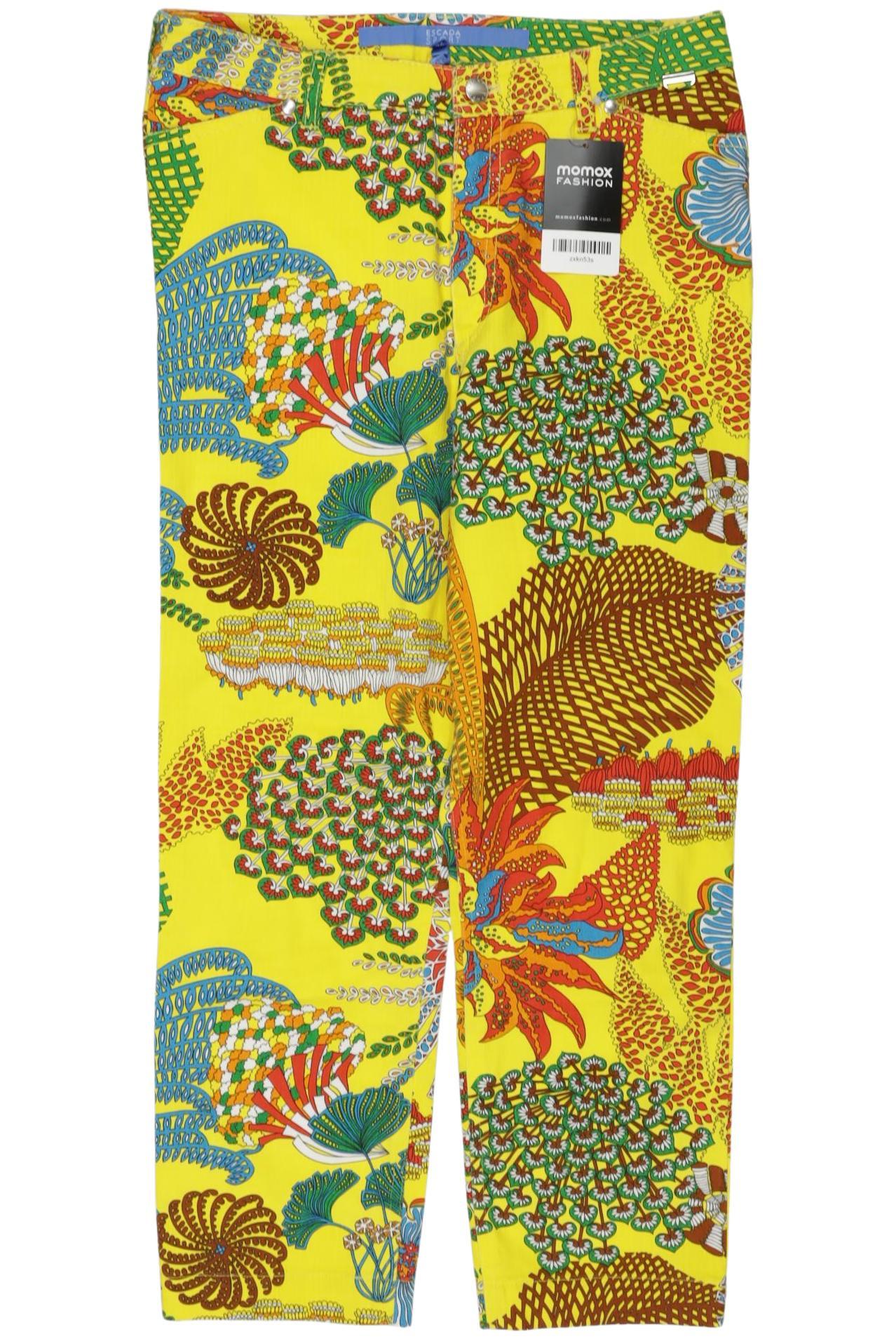 

Escada Sport Damen Stoffhose, gelb, Gr. 42