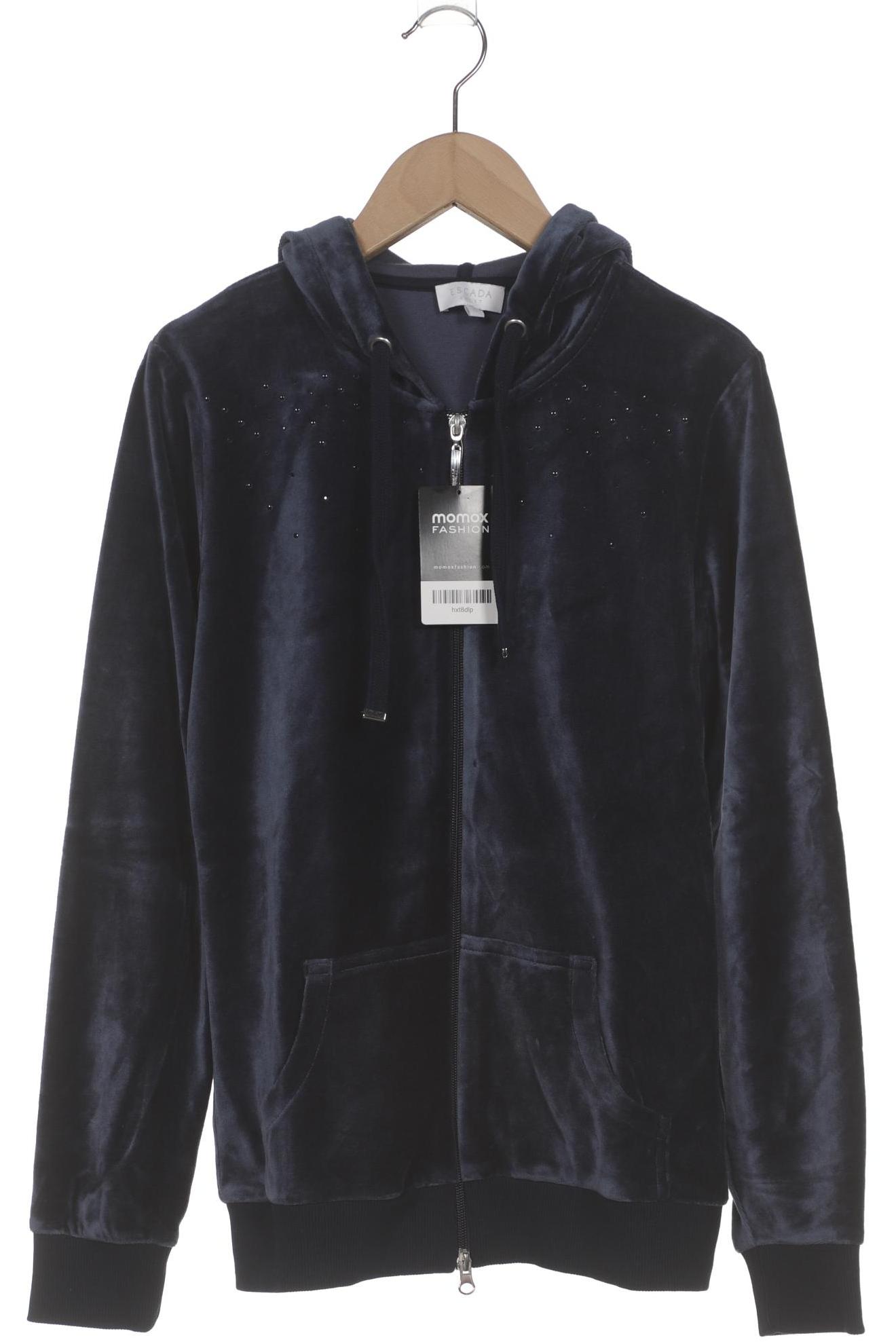 

Escada Sport Damen Kapuzenpullover, marineblau, Gr. 36