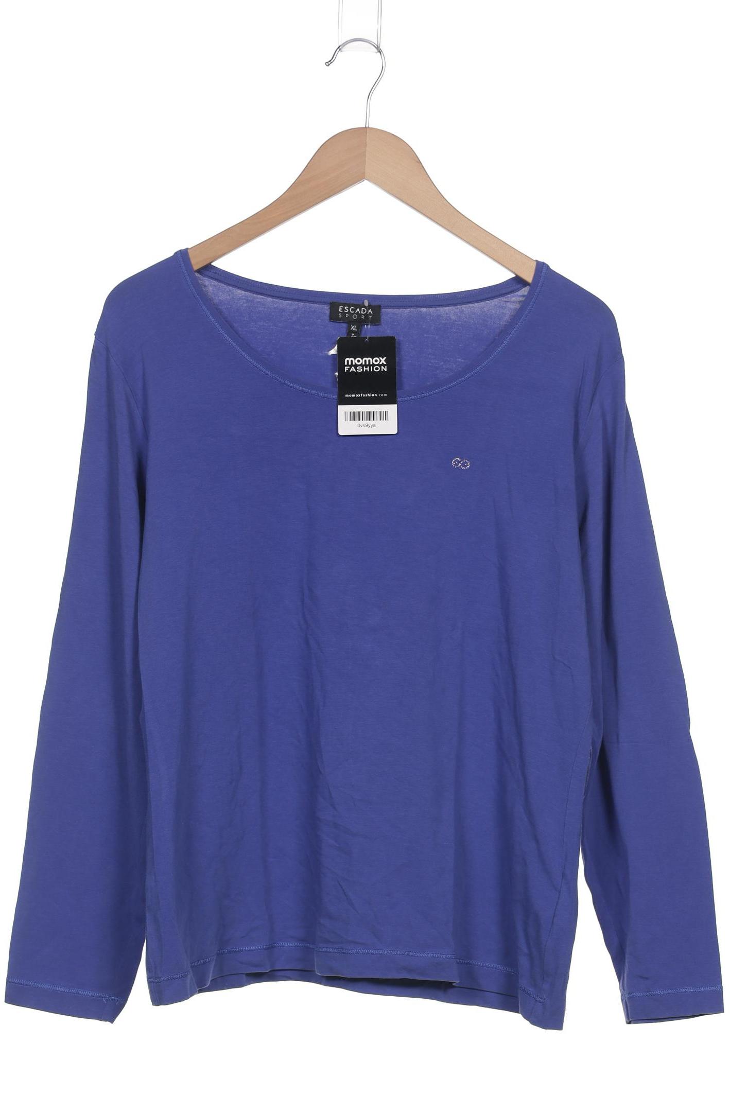 

Escada Sport Damen Langarmshirt, marineblau, Gr. 44