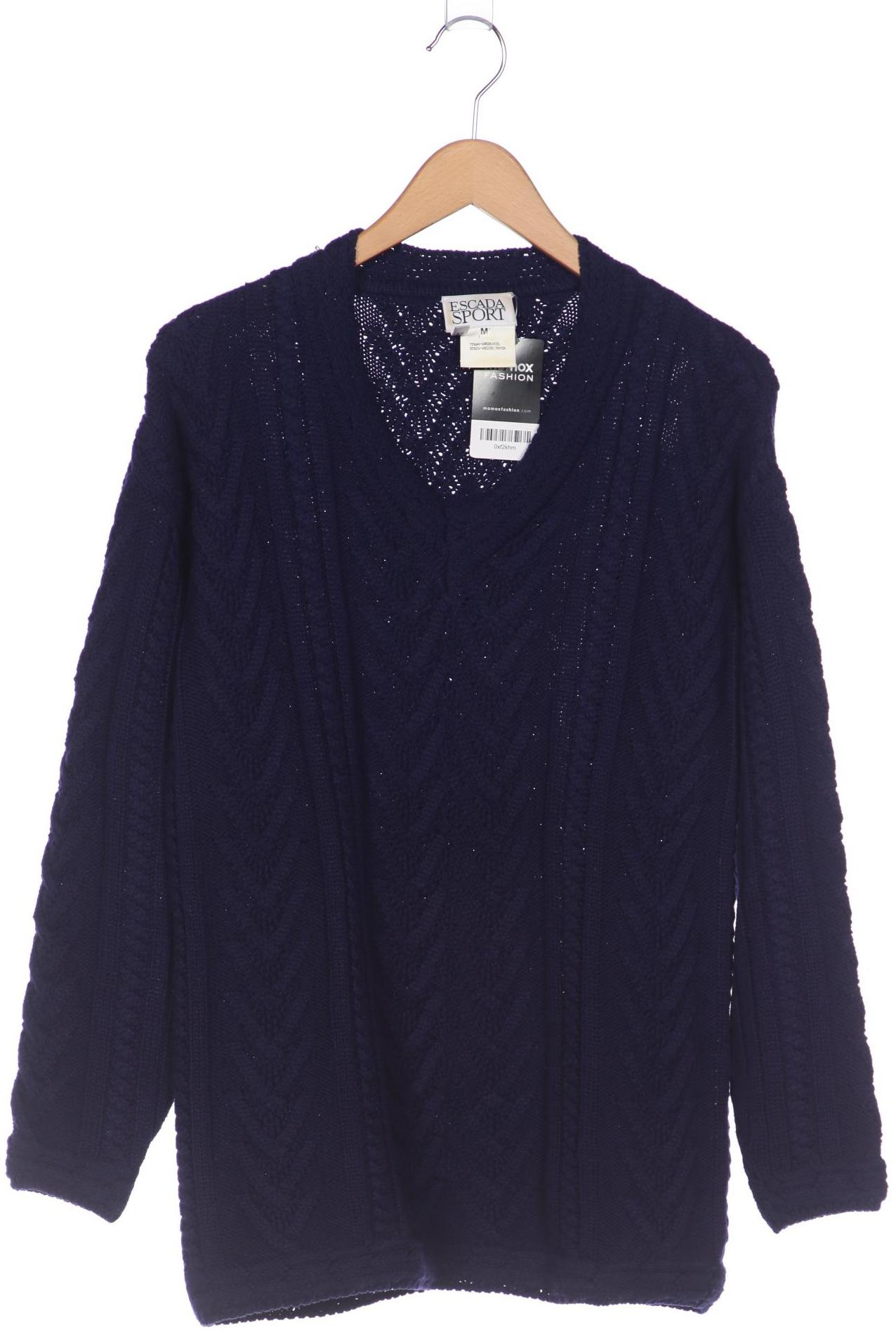 

Escada Sport Damen Pullover, marineblau, Gr. 38