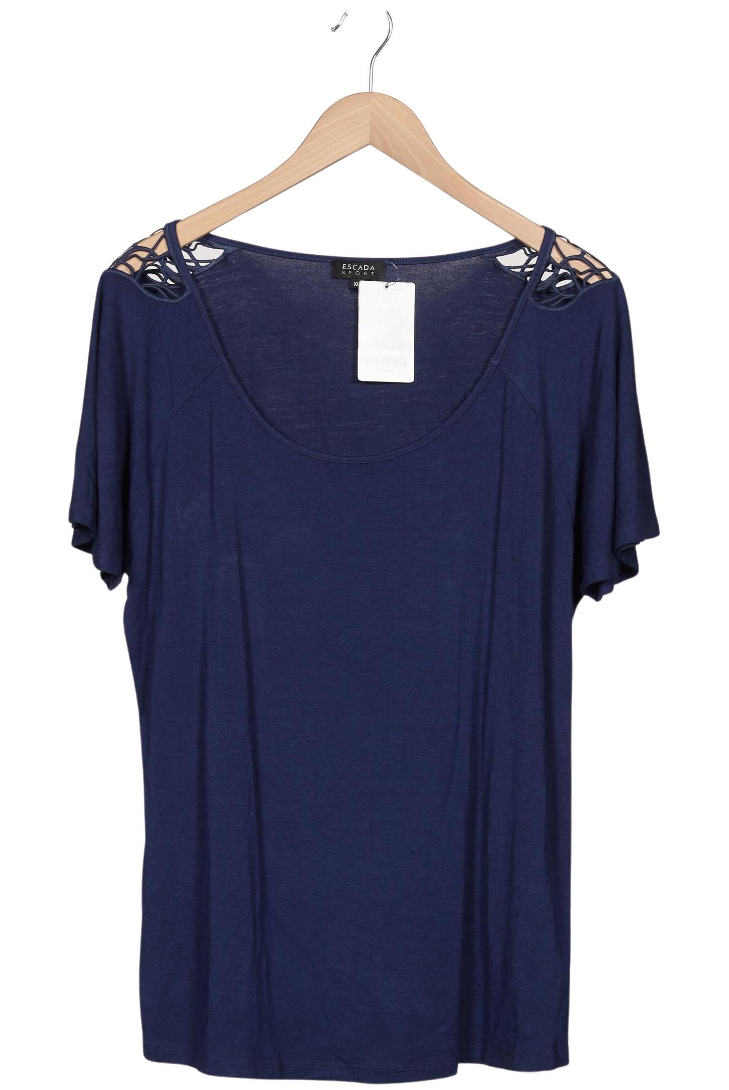 

Escada Sport Damen T-Shirt, marineblau, Gr. 44