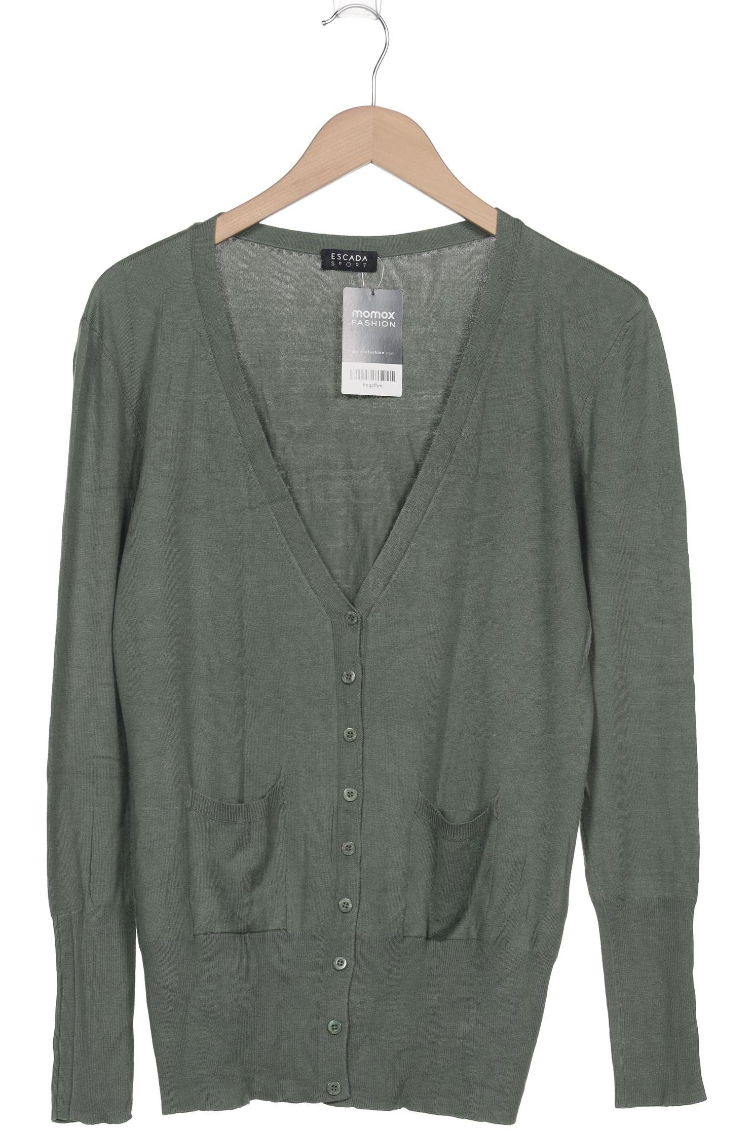 

Escada Sport Damen Strickjacke, grün, Gr. 44